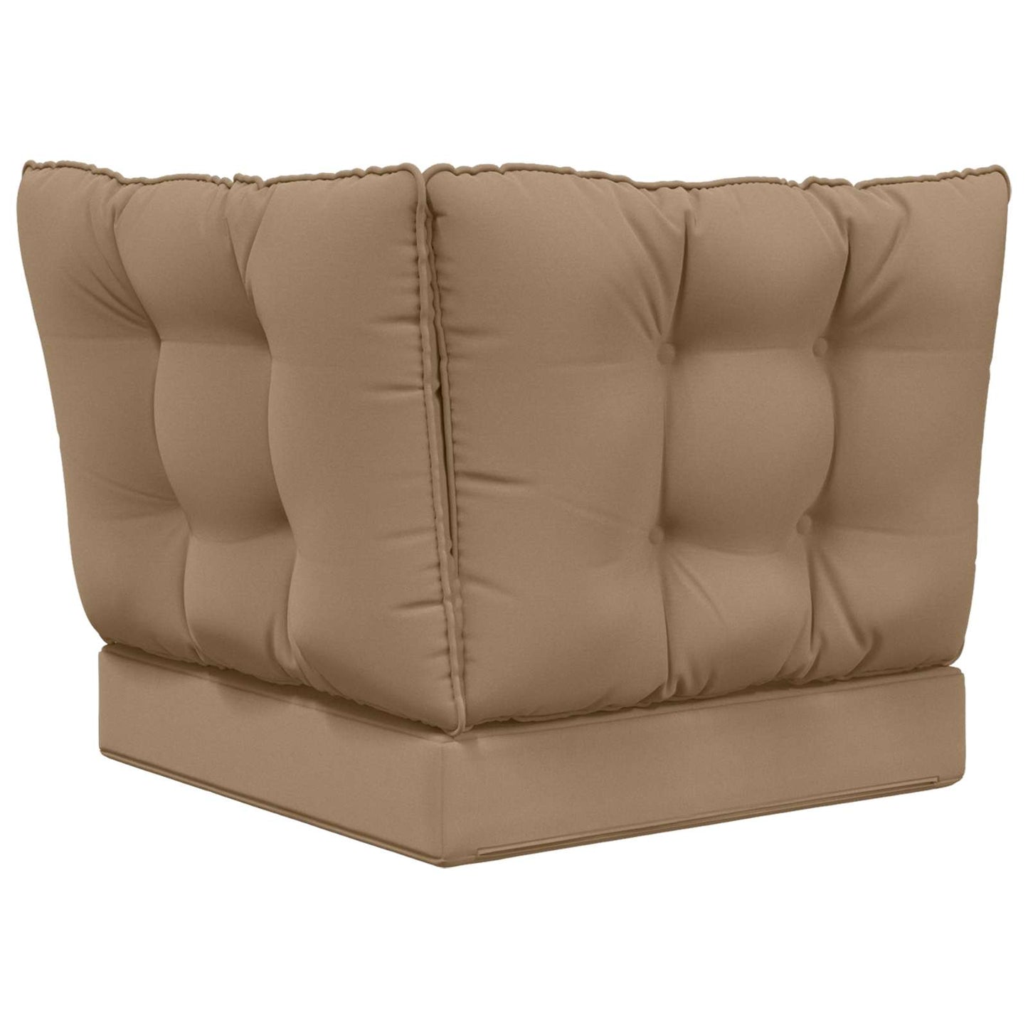 Sofakissen für draußen Polyester Taupe 50,5 x 50,5 cm