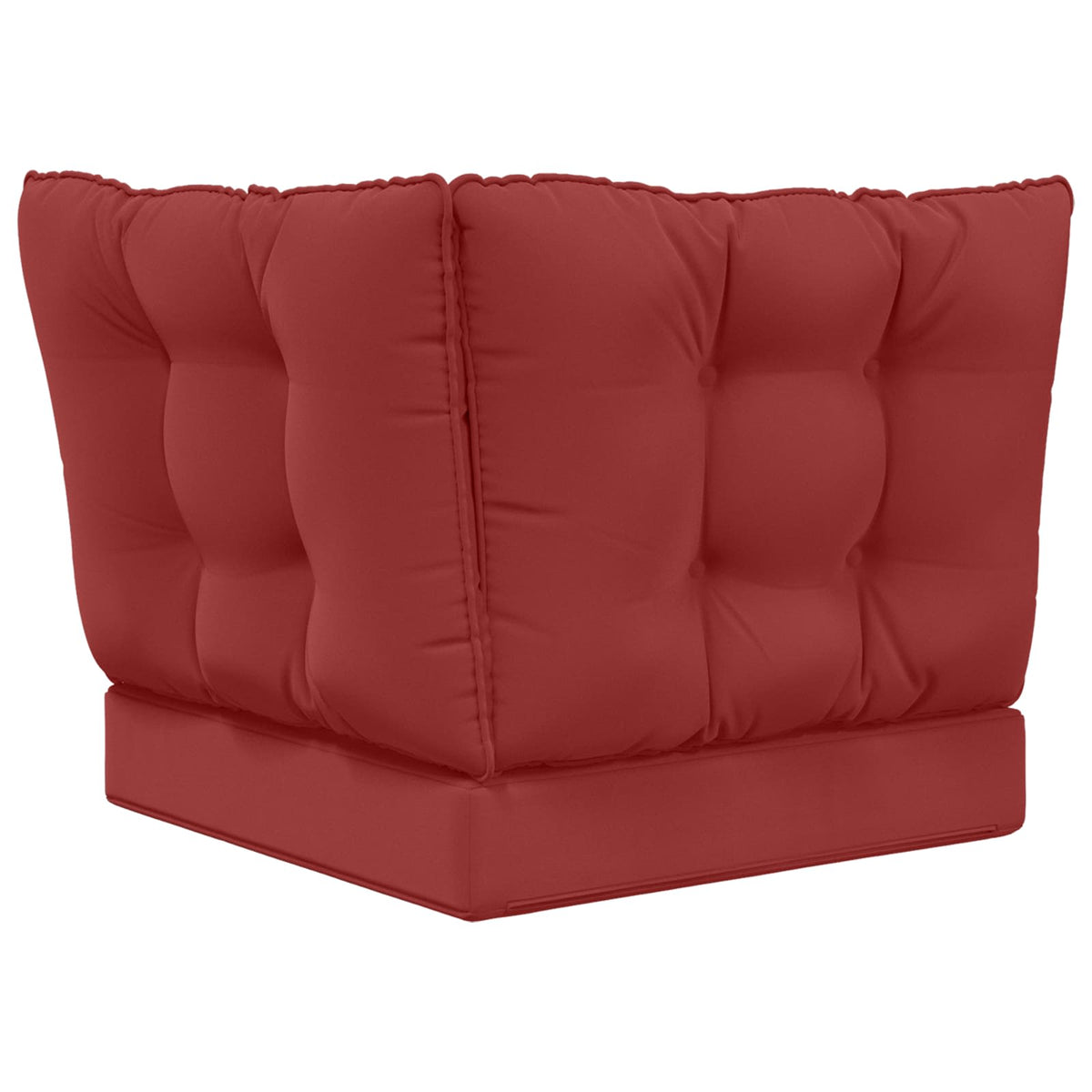Sofakissen für draußen Polyester Weinrot 50,5 x 50,5 cm