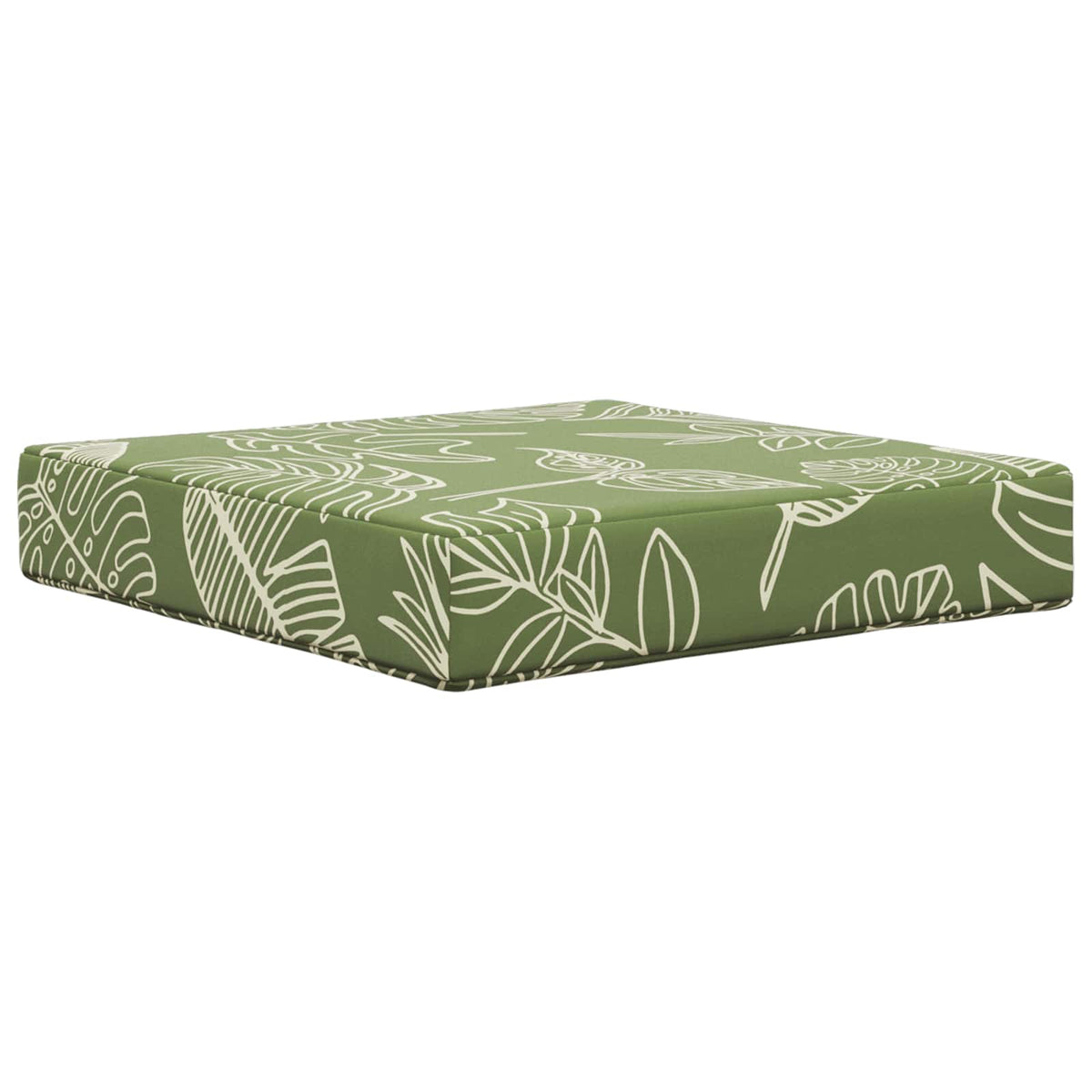 Sofakissen für draußen Polyester Blattdesign 50,5 x 50,5 cm