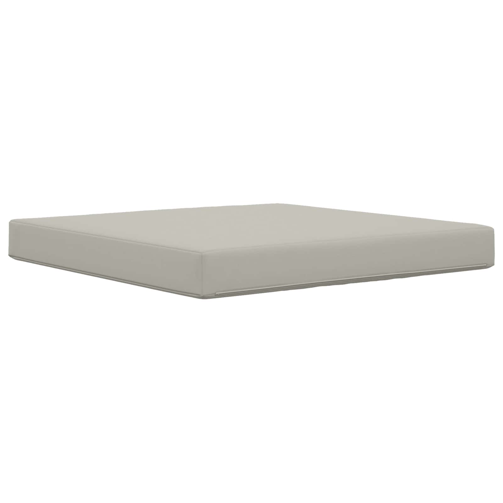 Sofakissen für draußen Polyester Grau 80 x 80 cm