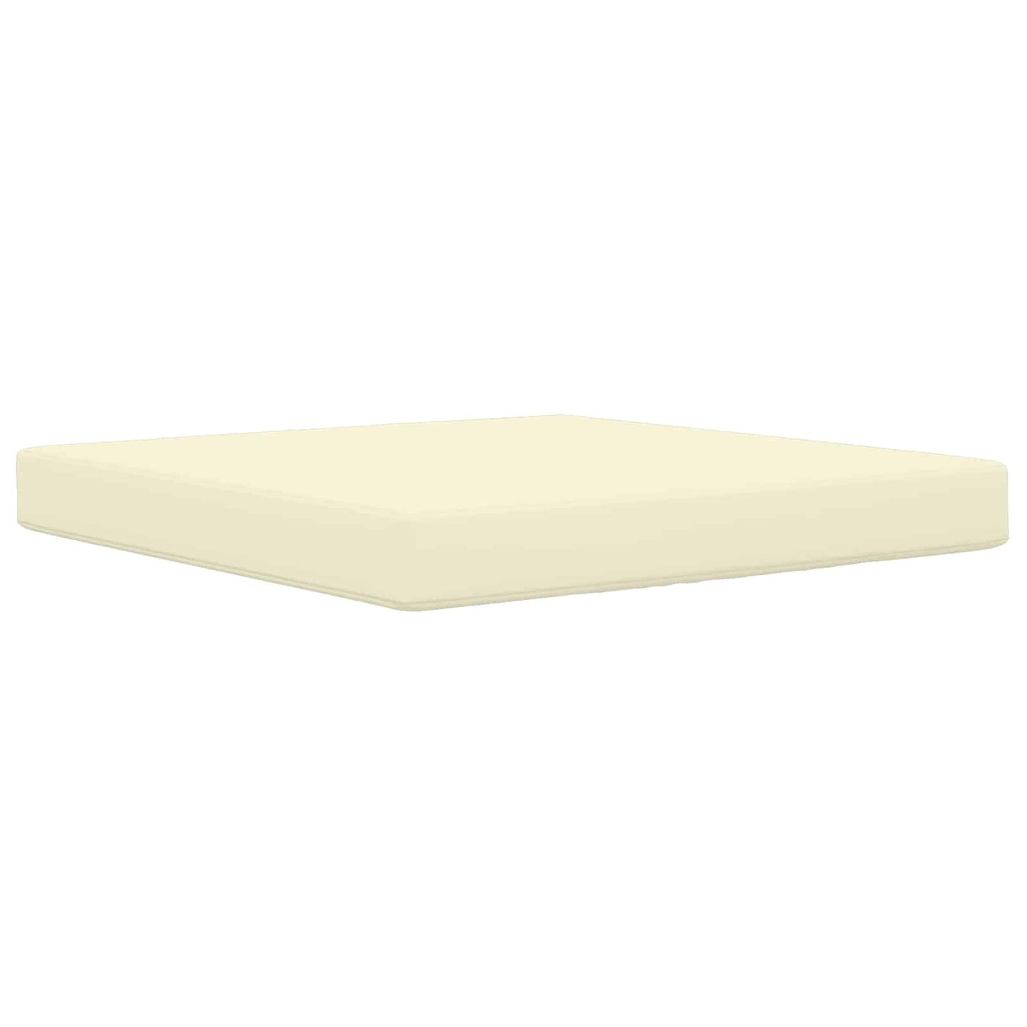 Sofakissen für draußen Polyester Creme 80 x 80 cm