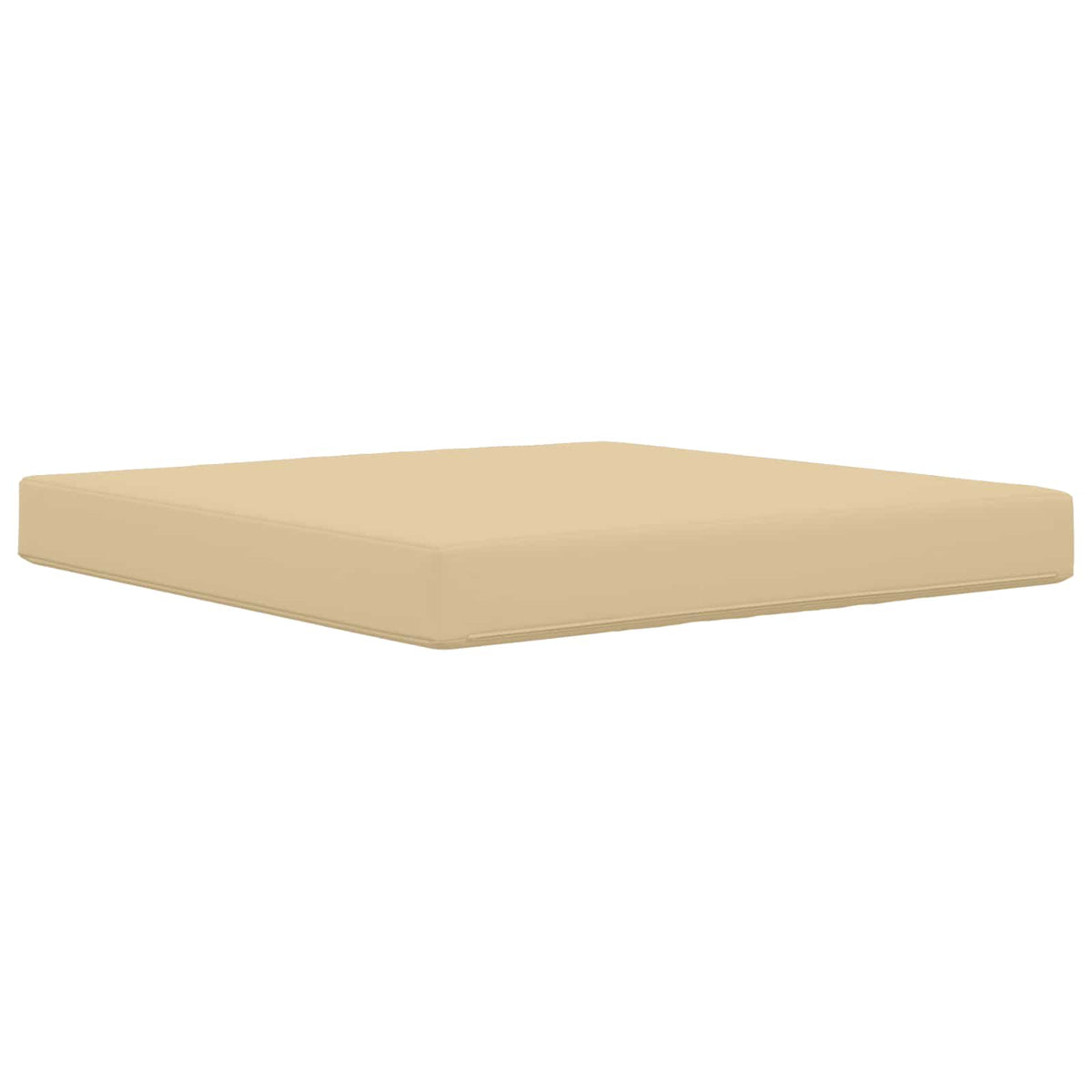 Sofakissen für draußen Polyester Beige 80 x 80 cm