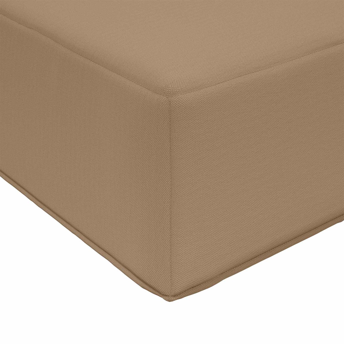 Sofakissen für draußen Polyester Taupe 80 x 80 cm
