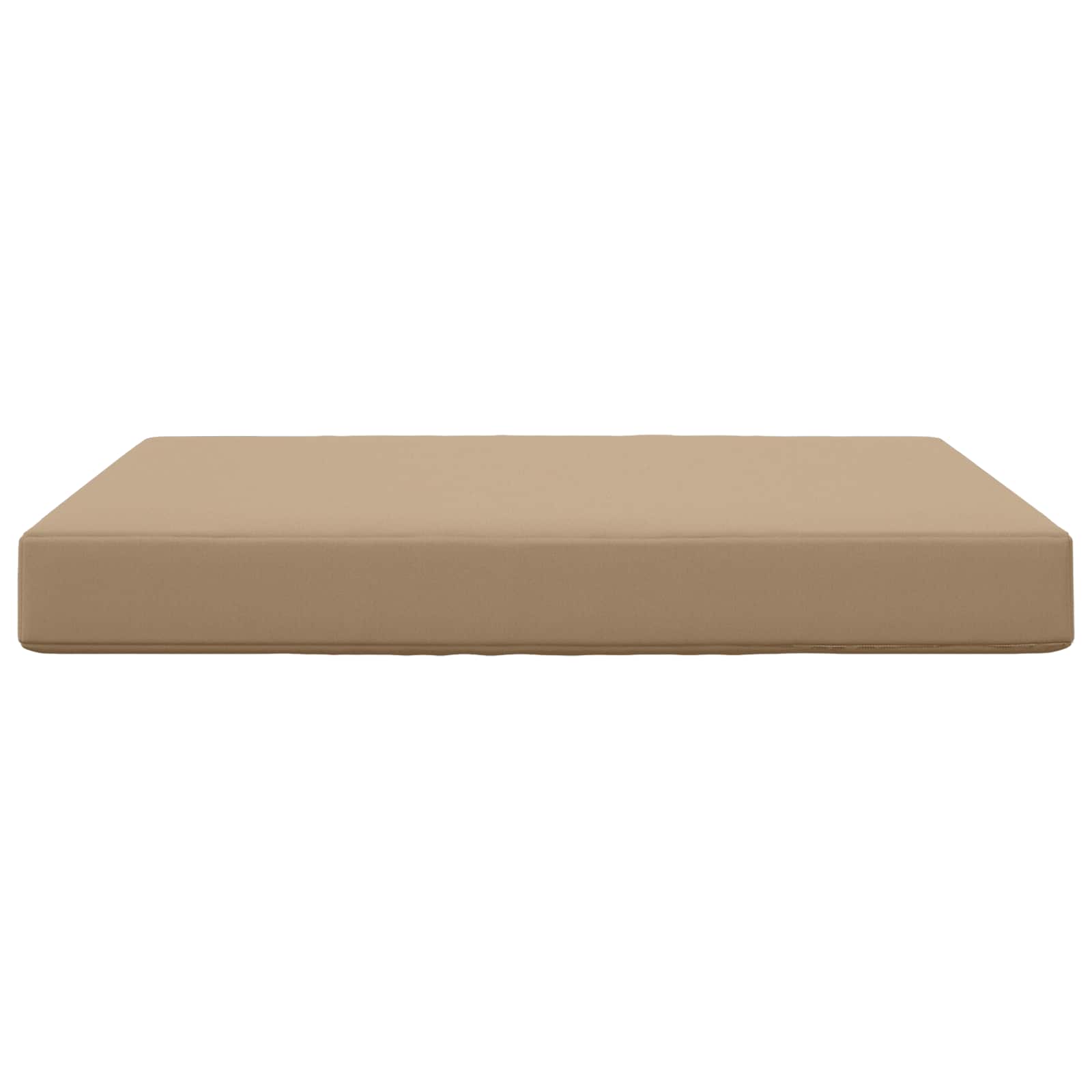 Sofakissen für draußen Polyester Taupe 80 x 80 cm