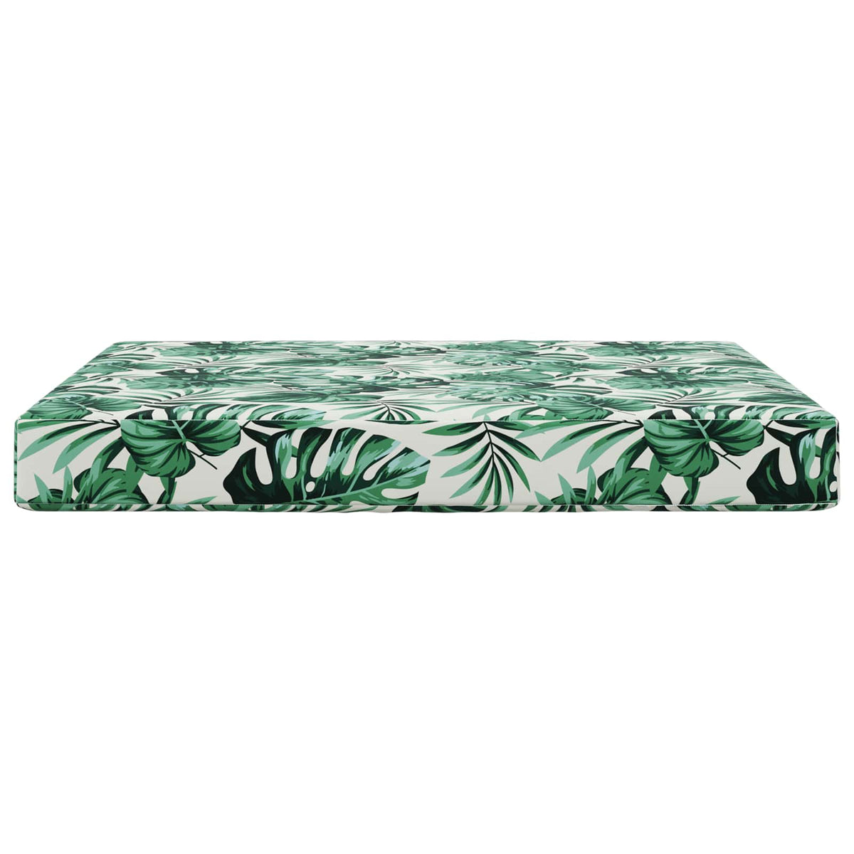 Sofakissen für draußen Polyester Blattmuster 80 x 80 cm