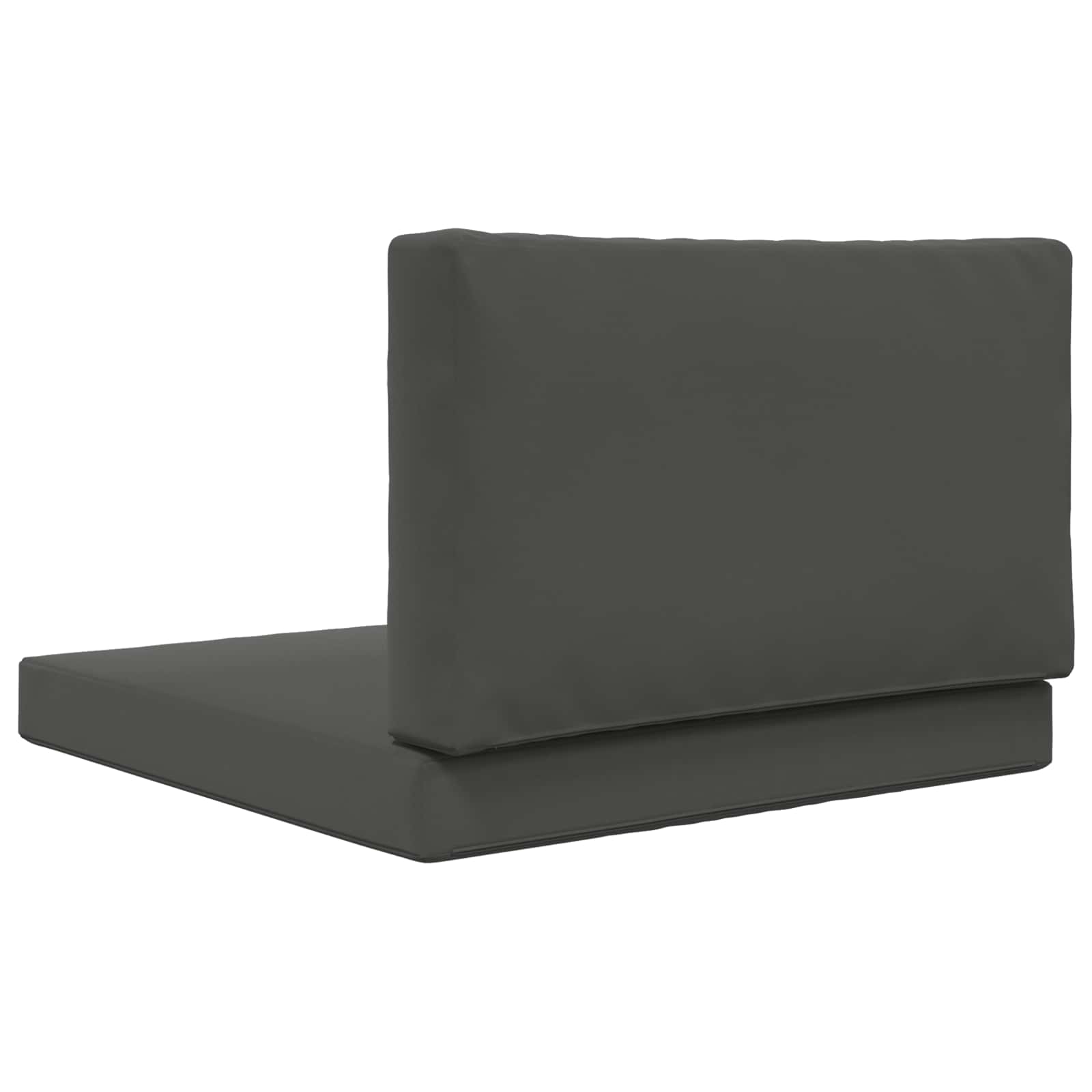 Sofakissen für draußen Polyester Anthrazit 80 x 80 cm