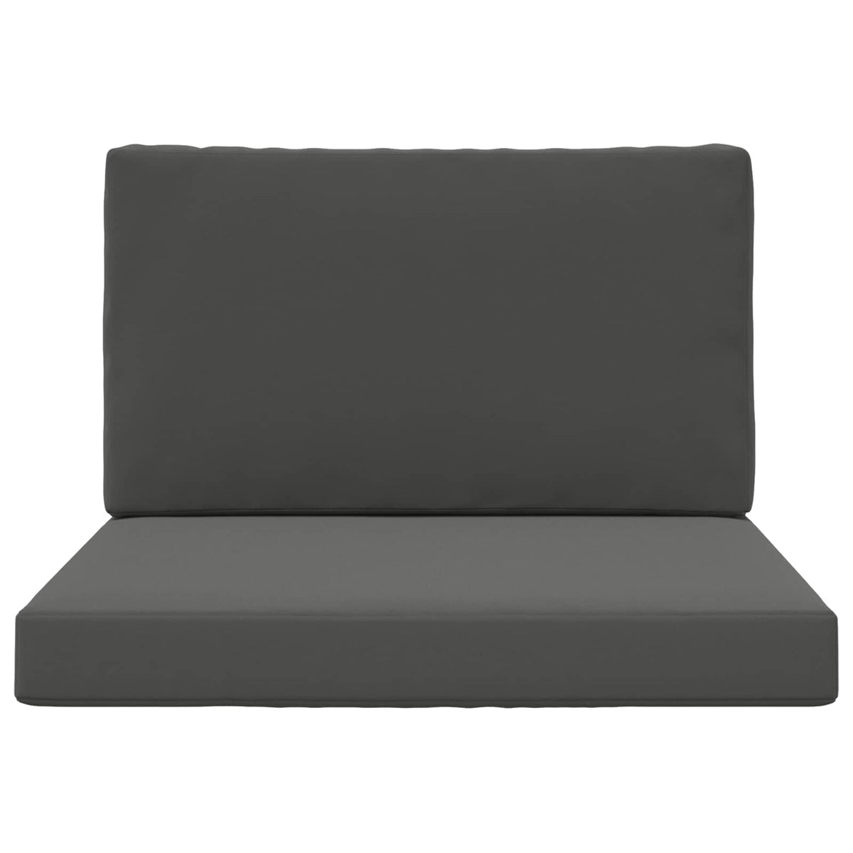 Sofakissen für draußen Polyester Anthrazit 80 x 80 cm