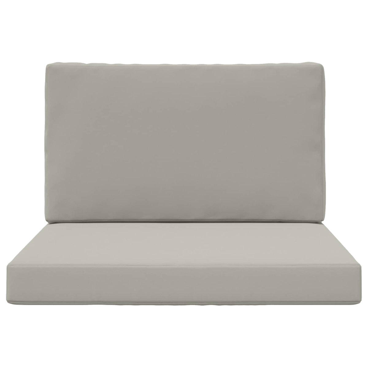Sofakissen für draußen Polyester Grau 80 x 80 cm