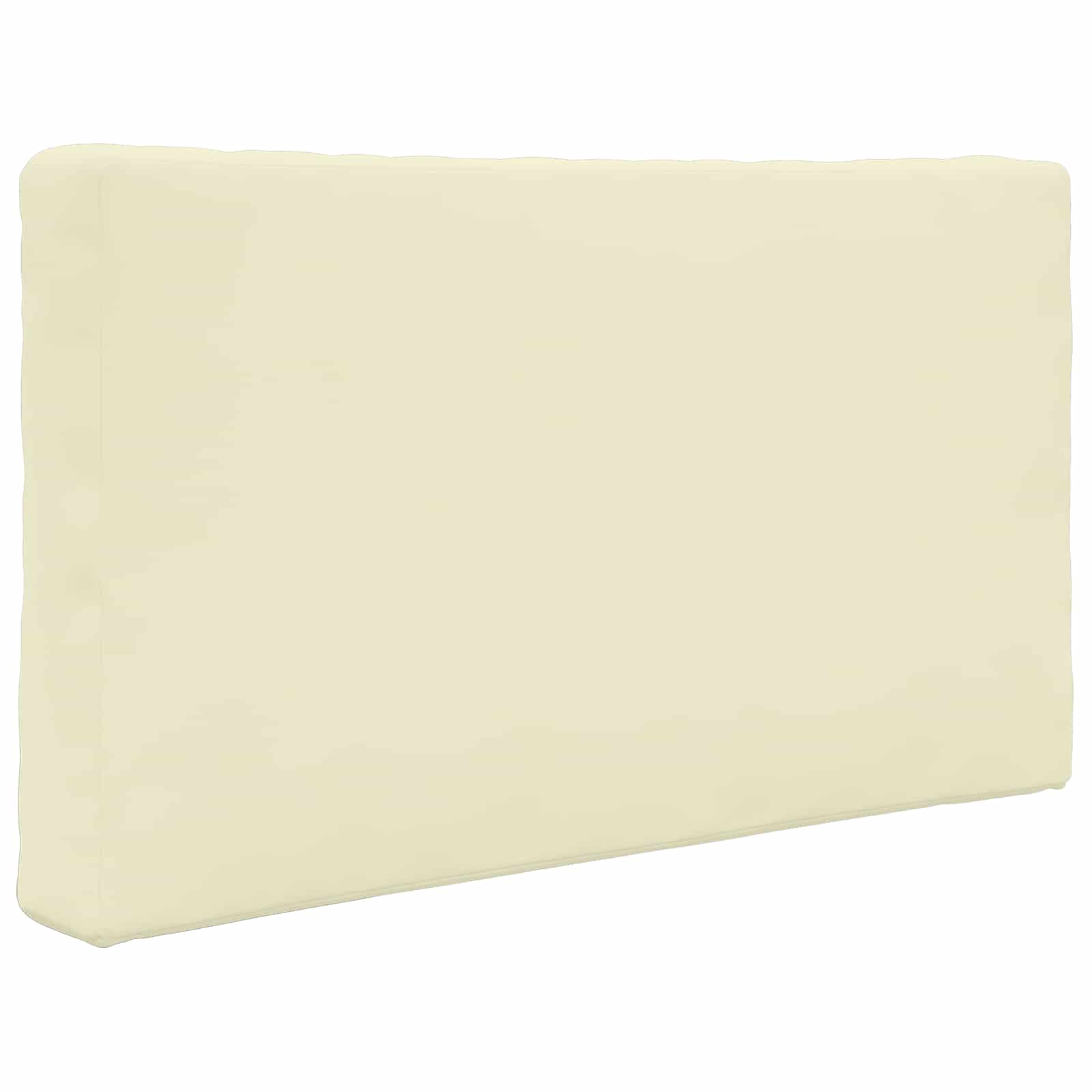 Sofakissen für draußen Polyester Creme 80 x 80 cm