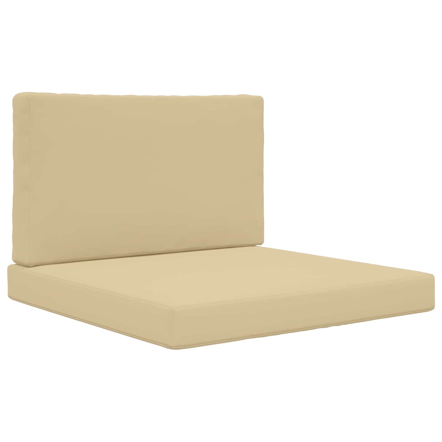 Sofakissen für draußen Polyester Beige 80 x 80 cm