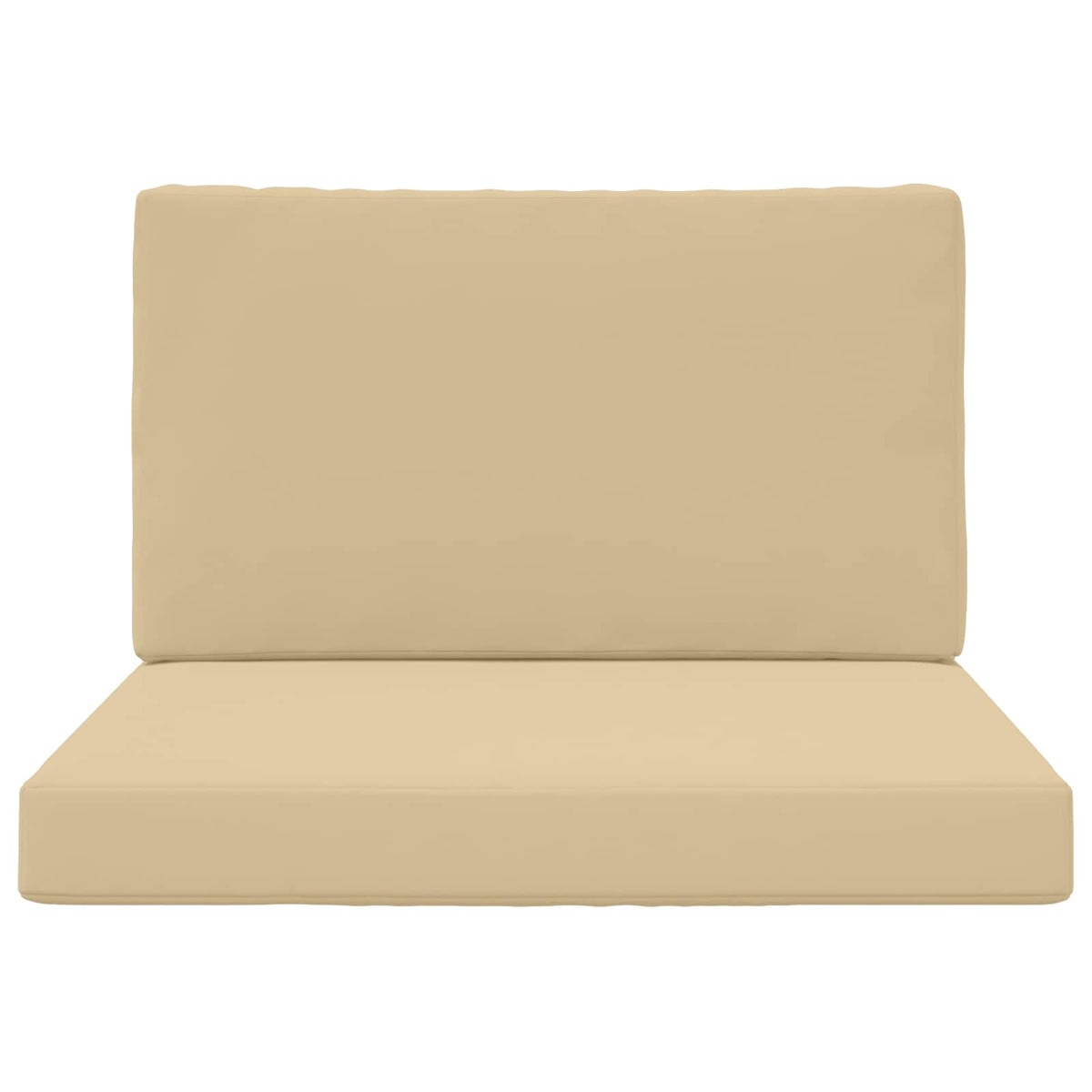 Sofakissen für draußen Polyester Beige 80 x 80 cm