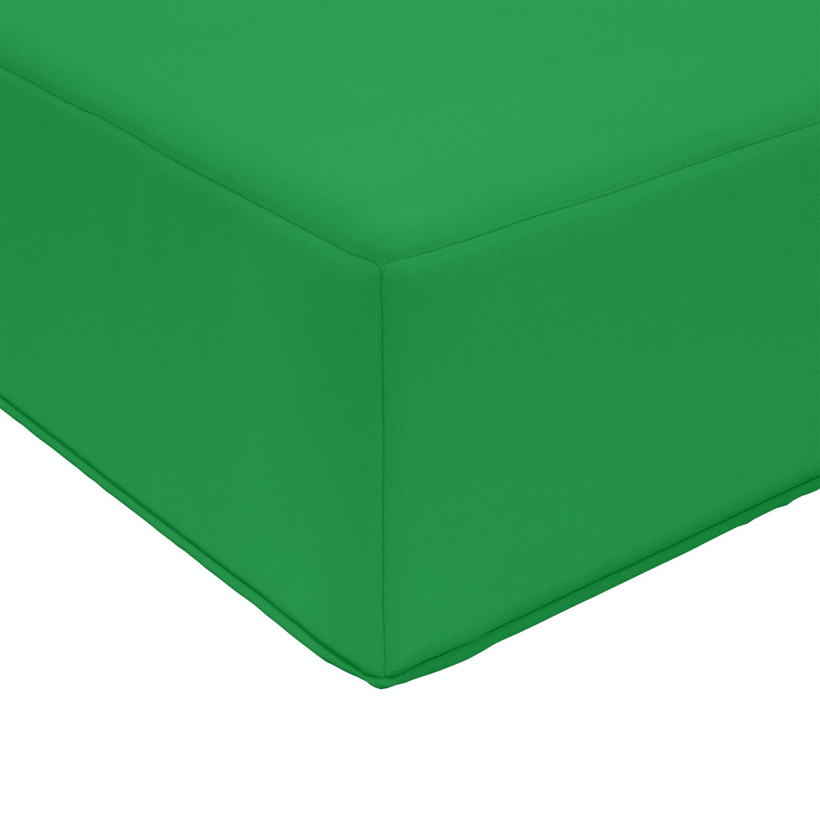 Sofakissen für draußen Polyester Grün 80 x 80 cm