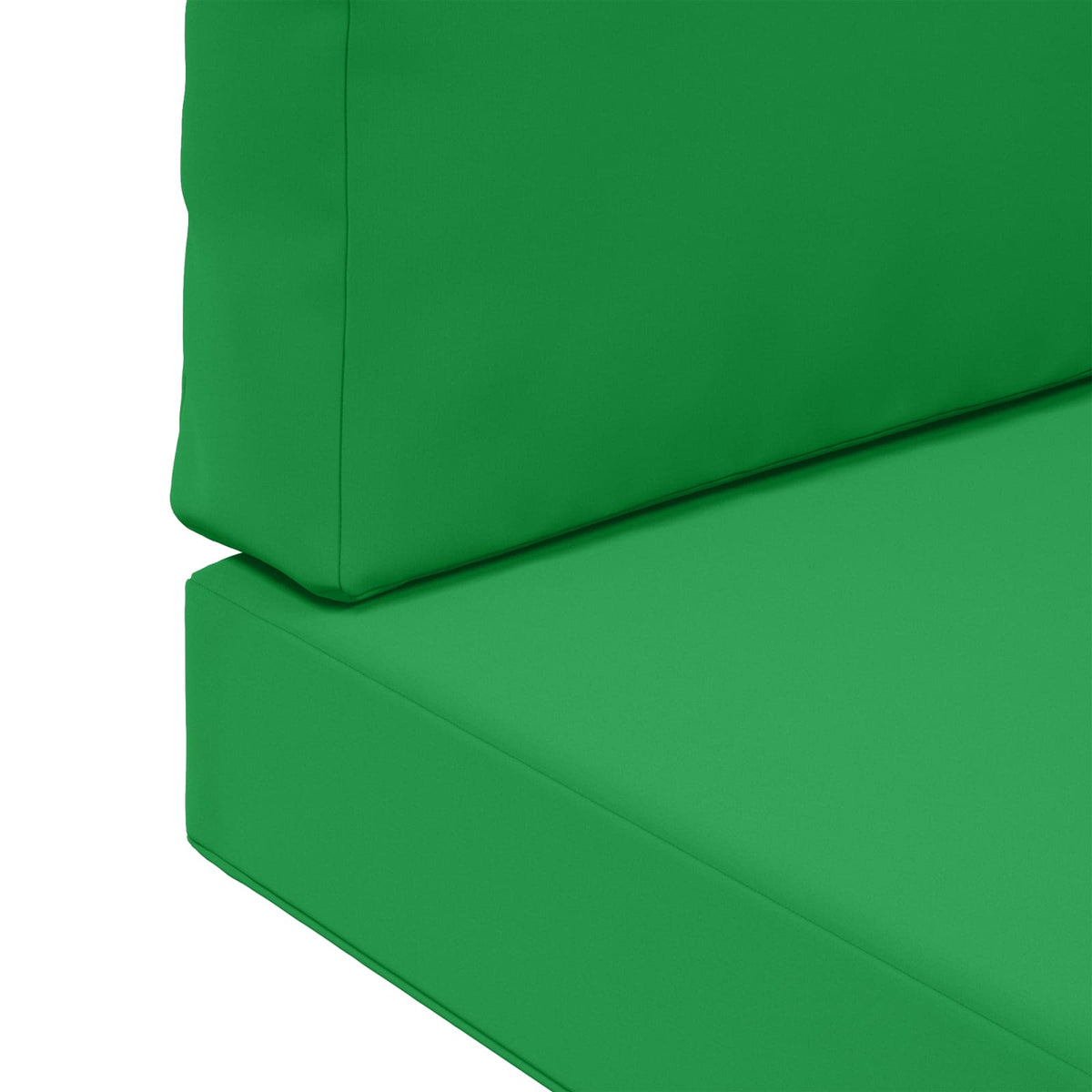 Sofakissen für draußen Polyester Grün 80 x 80 cm