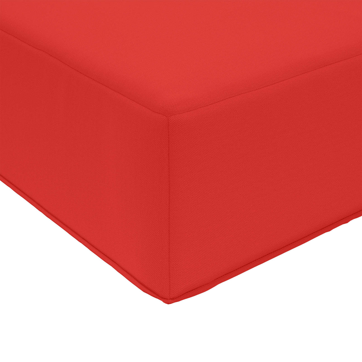 Sofakissen für draußen Polyester Rot 80 x 80 cm
