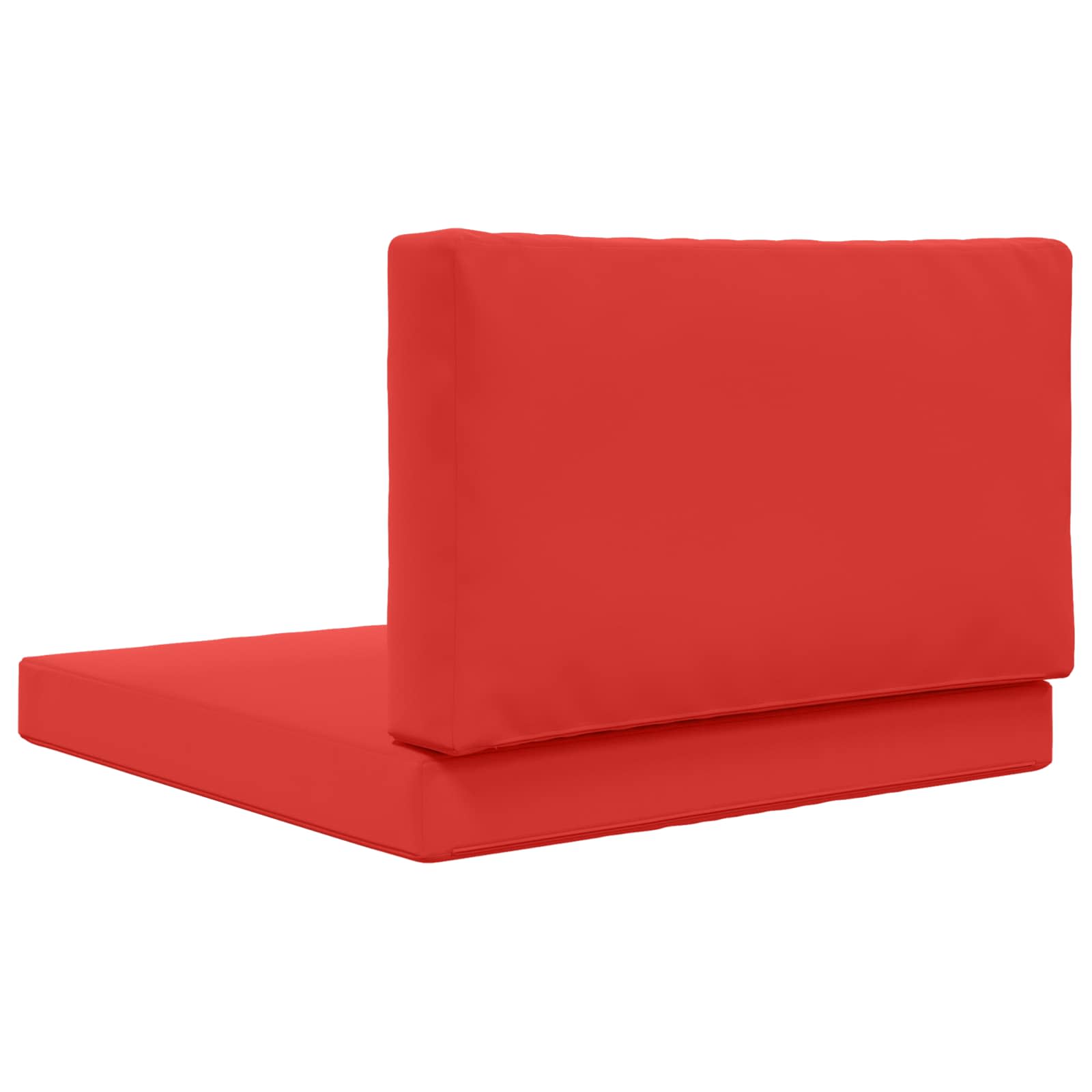 Sofakissen für draußen Polyester Rot 80 x 80 cm