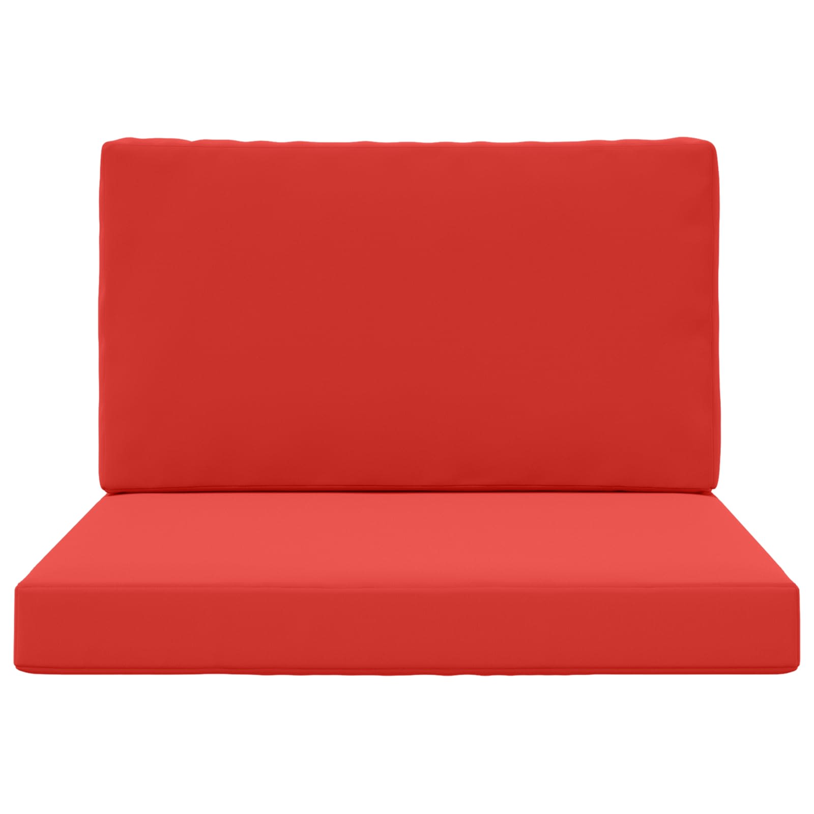 Sofakissen für draußen Polyester Rot 80 x 80 cm