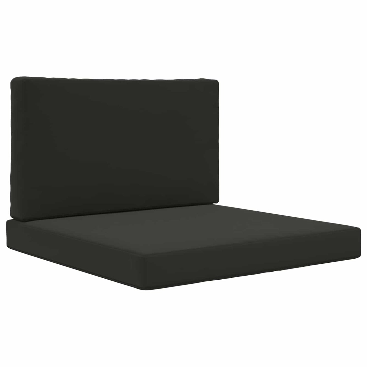 Sofakissen für draußen Polyester Schwarz 80 x 80 cm