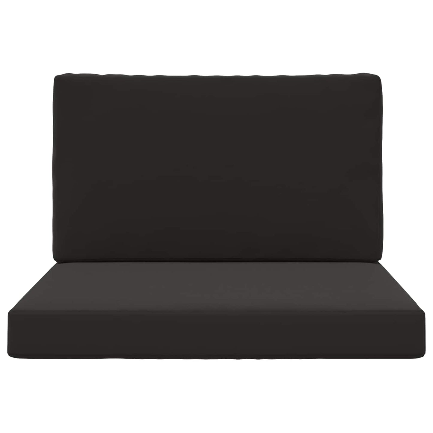 Sofakissen für draußen Polyester Schwarz 80 x 80 cm