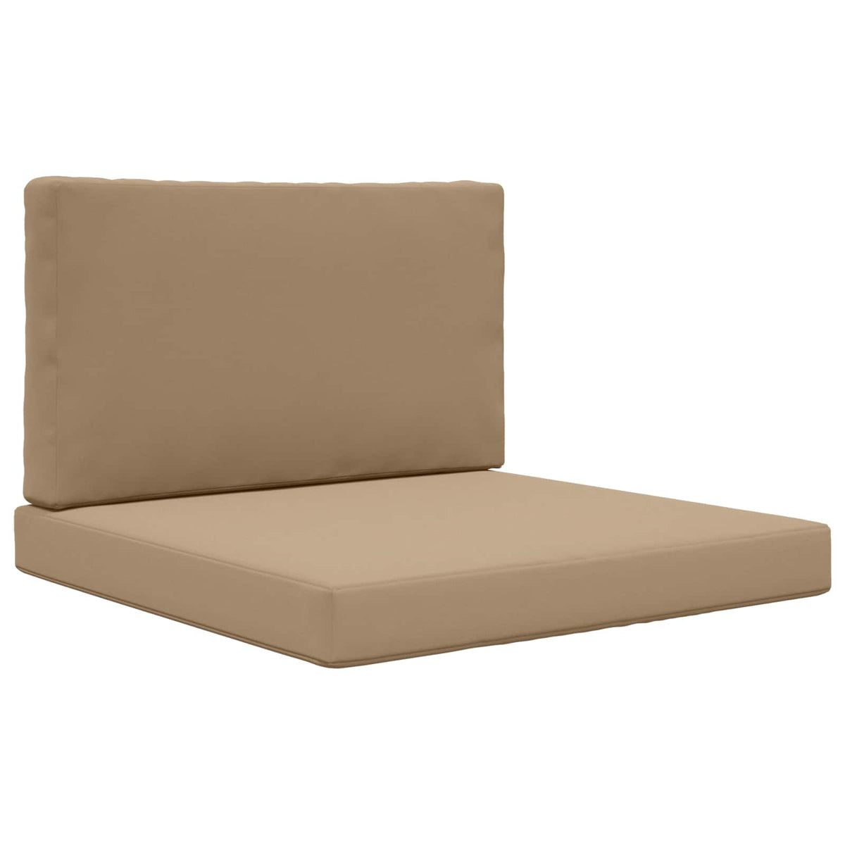 Sofakissen für draußen Polyester Taupe 80 x 80 cm