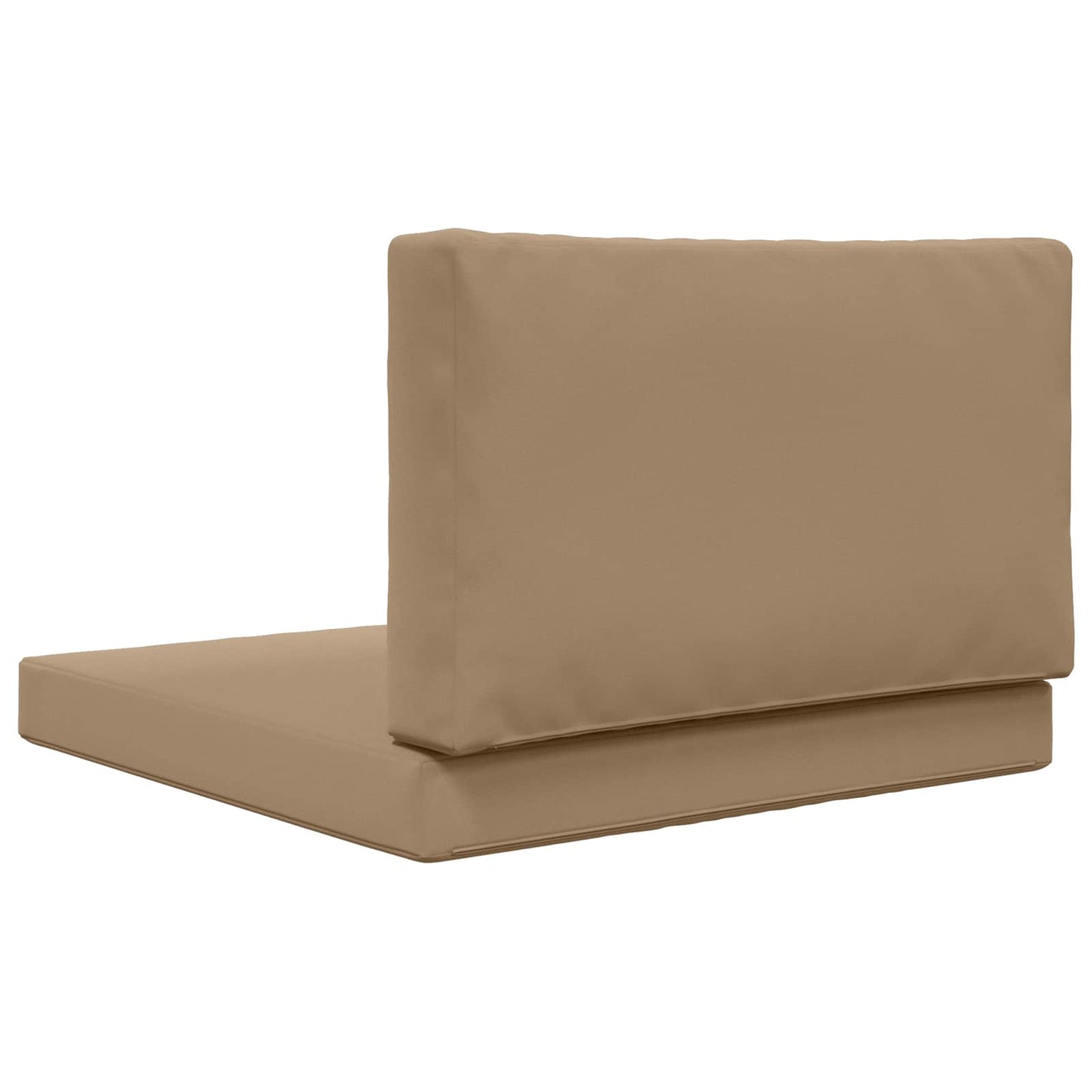 Sofakissen für draußen Polyester Taupe 80 x 80 cm