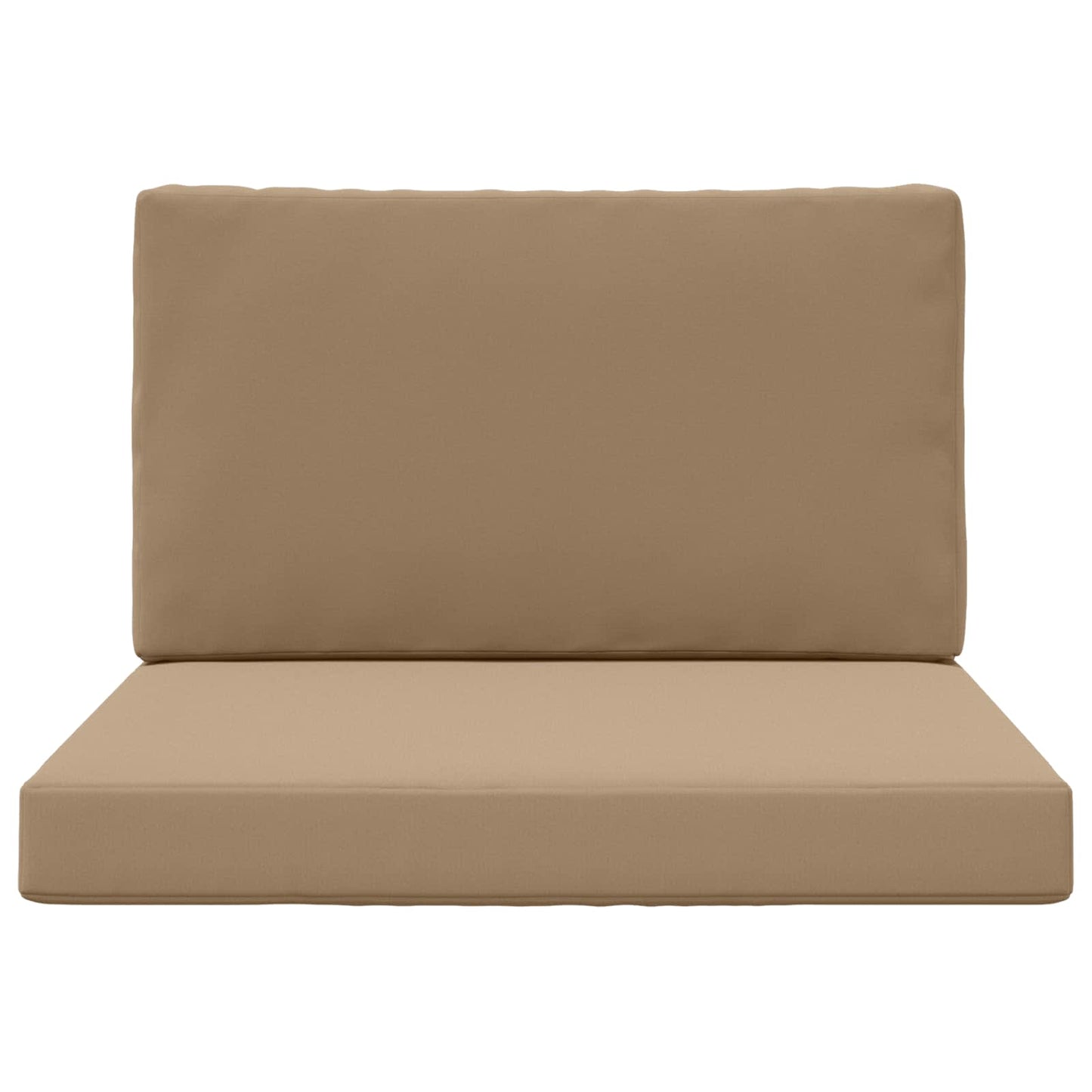 Sofakissen für draußen Polyester Taupe 80 x 80 cm