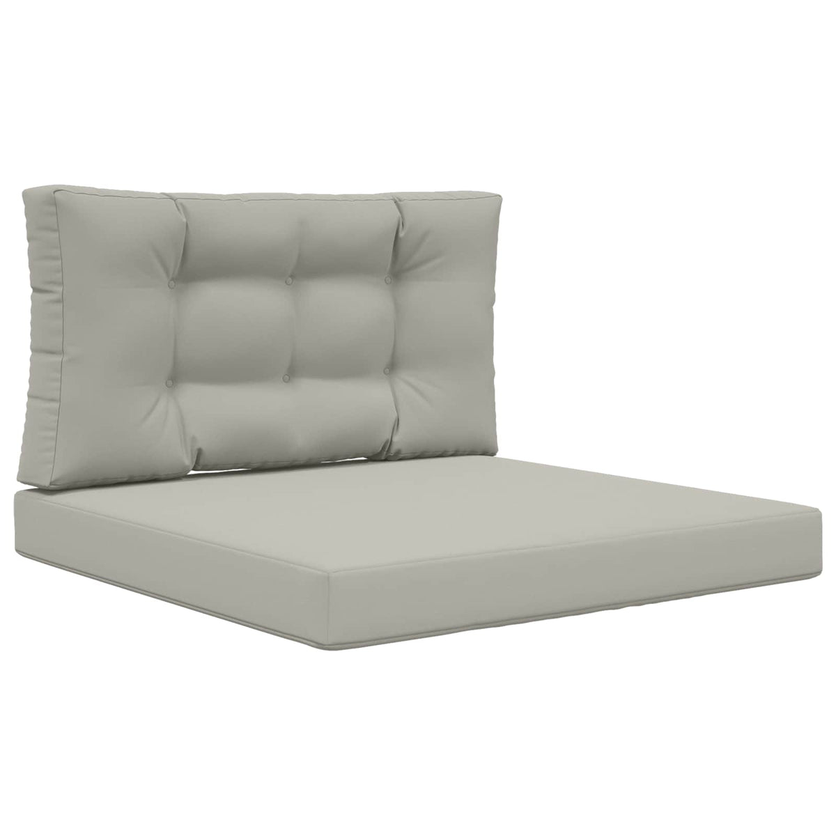 Sofakissen für draußen Polyester Grau 80 x 80 cm