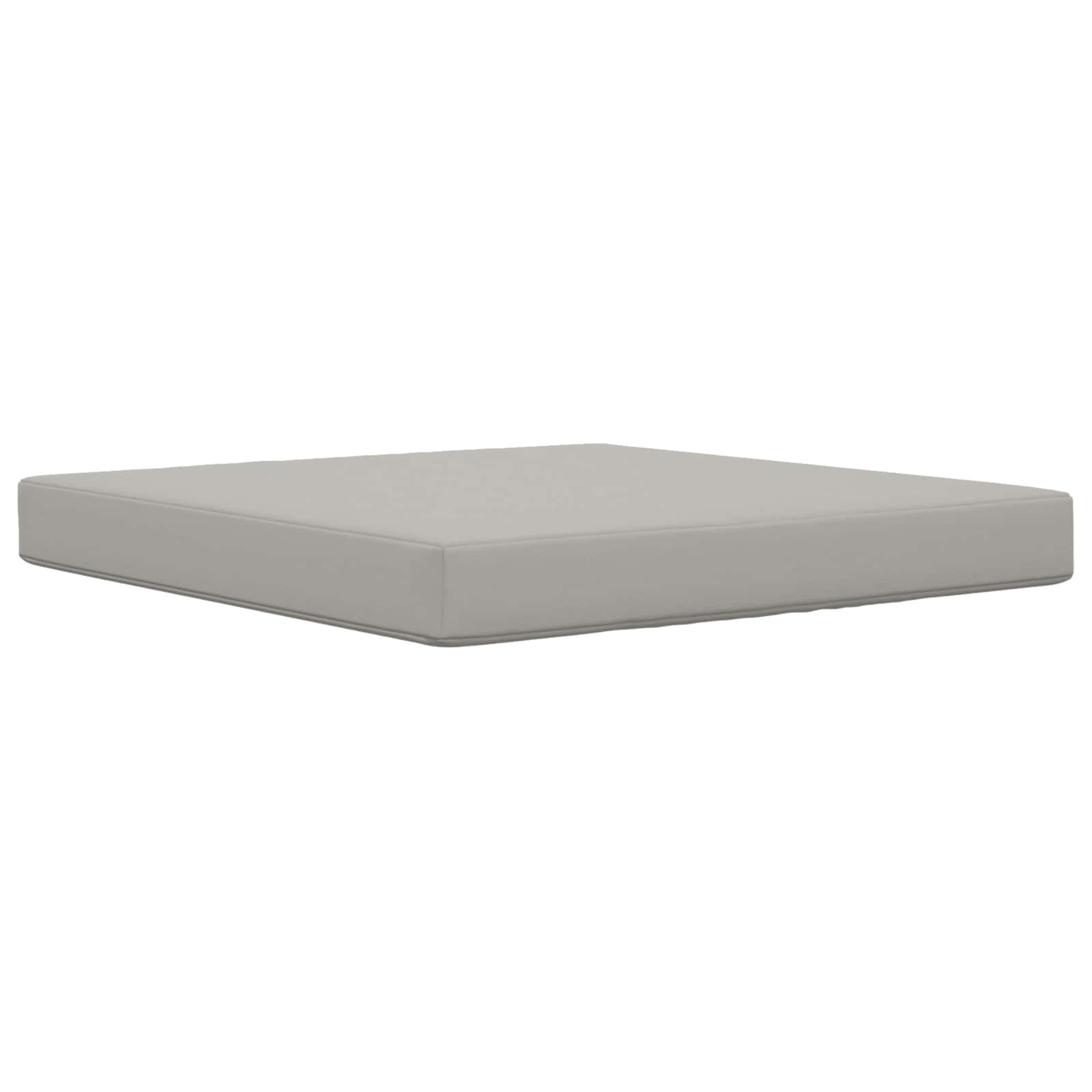 Sofakissen für draußen Polyester Grau 80 x 80 cm