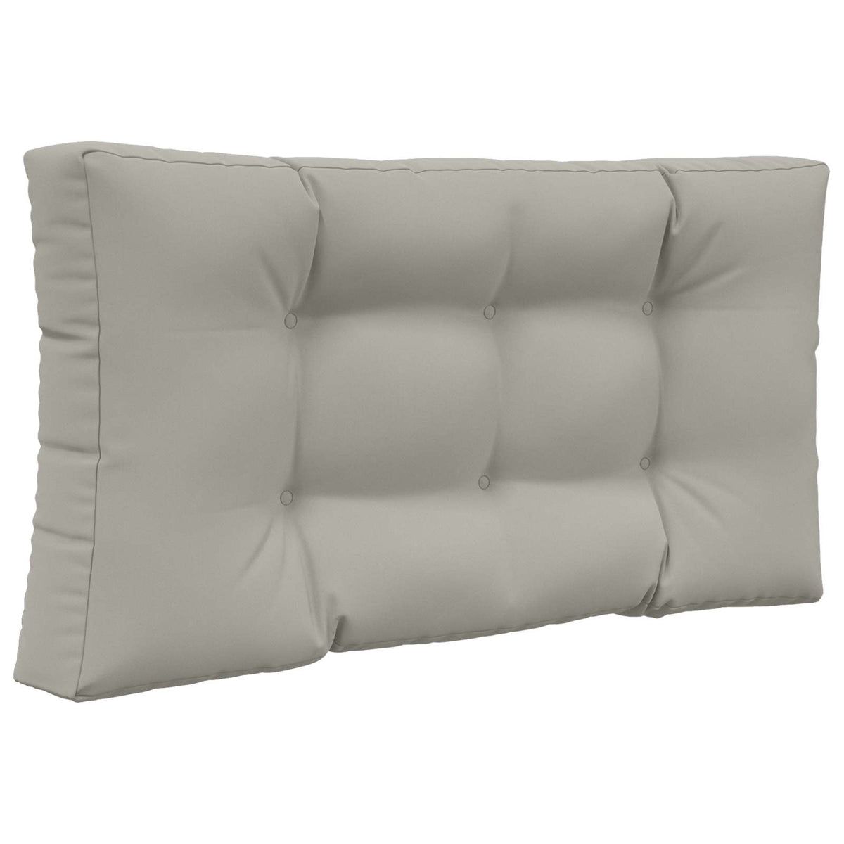Sofakissen für draußen Polyester Grau 80 x 80 cm