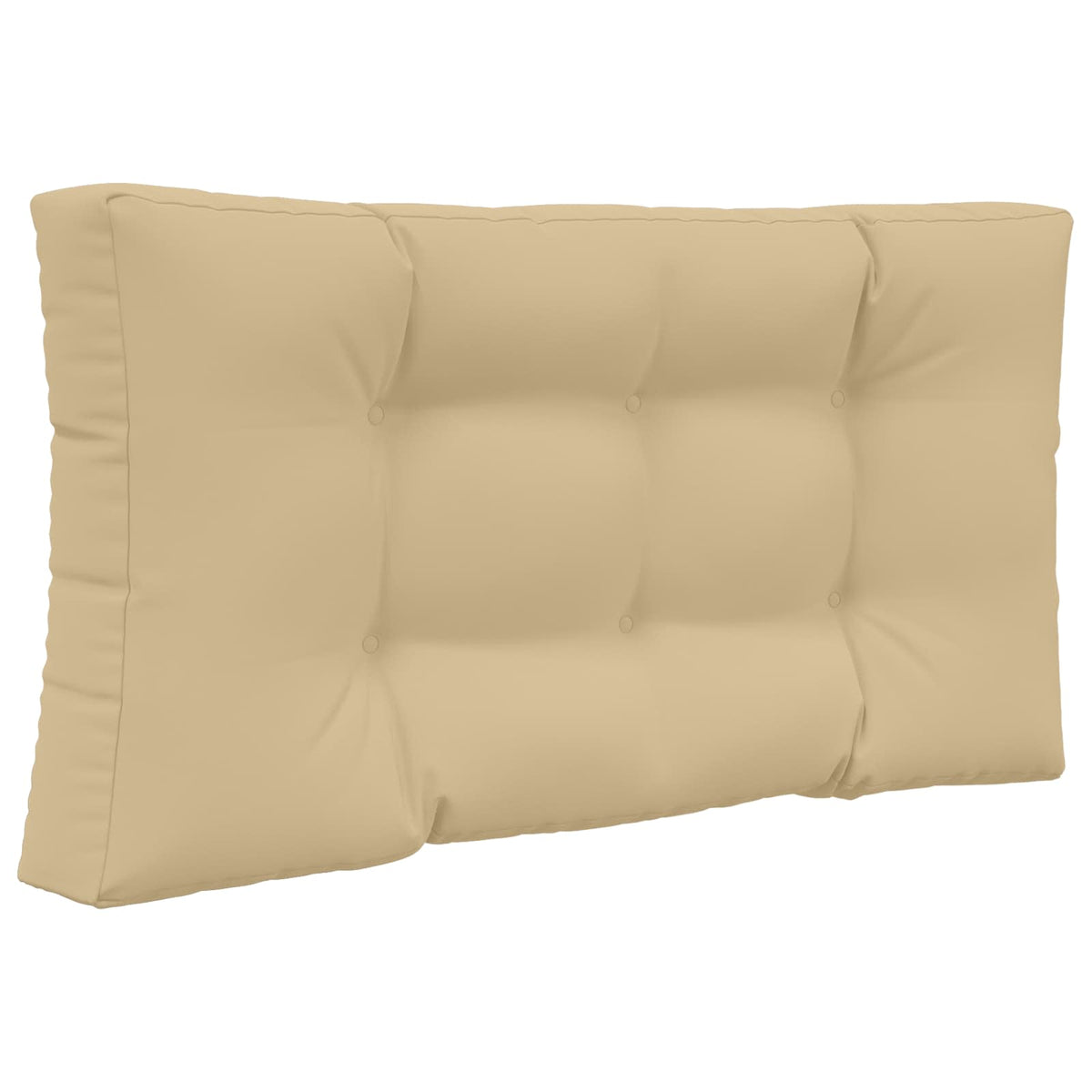 Sofakissen für draußen Polyester Beige 80 x 80 cm