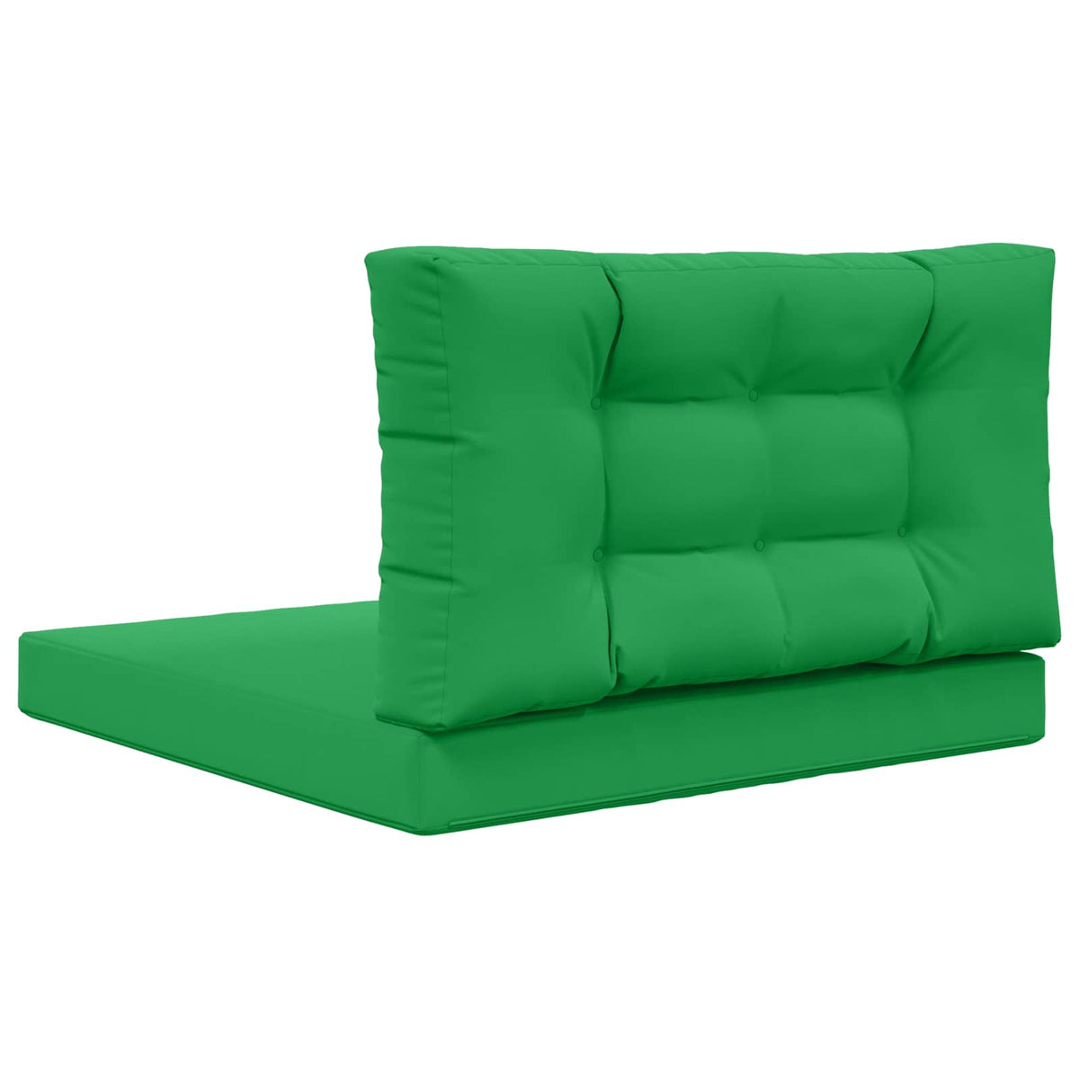 Sofakissen für draußen Polyester Grün 80 x 80 cm