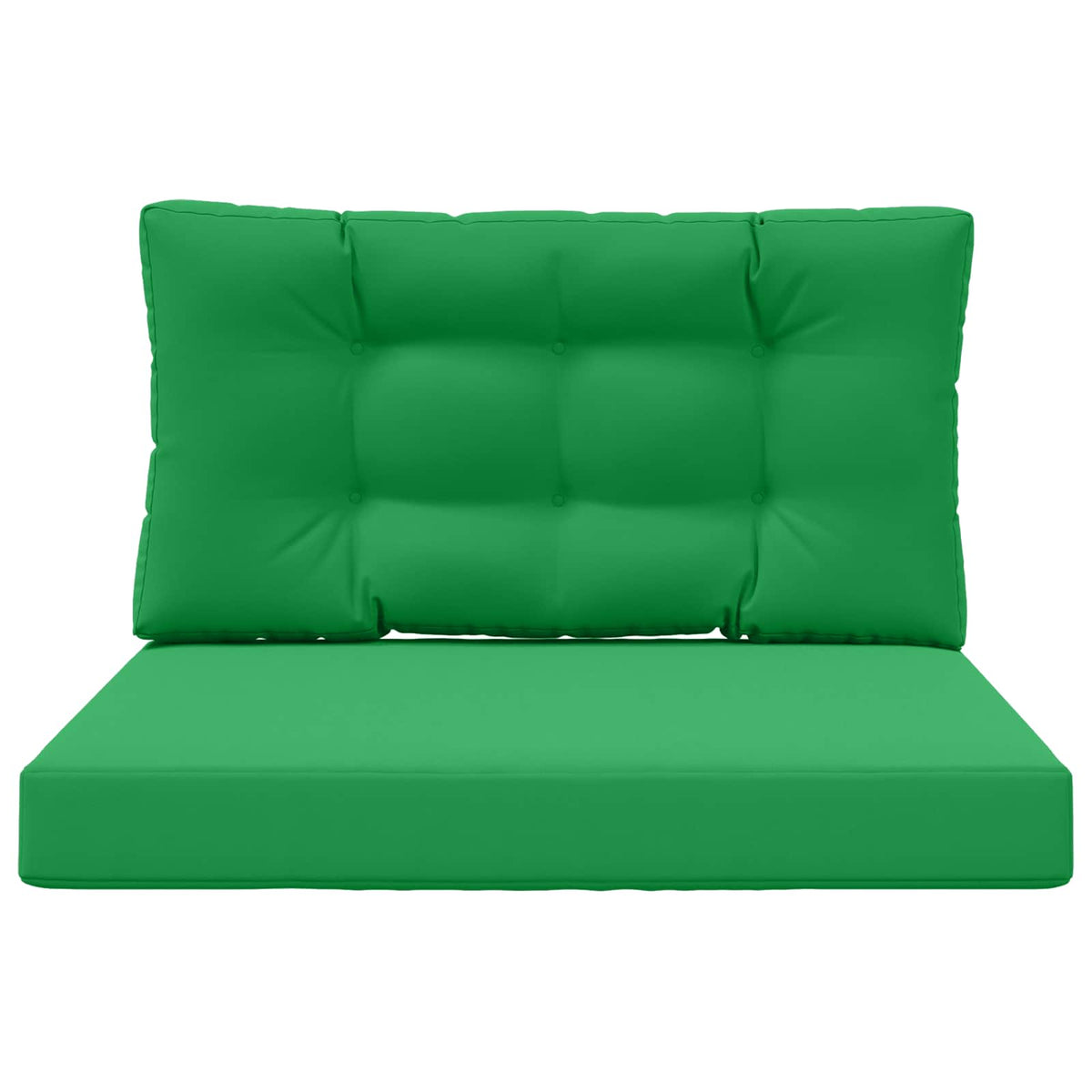 Sofakissen für draußen Polyester Grün 80 x 80 cm