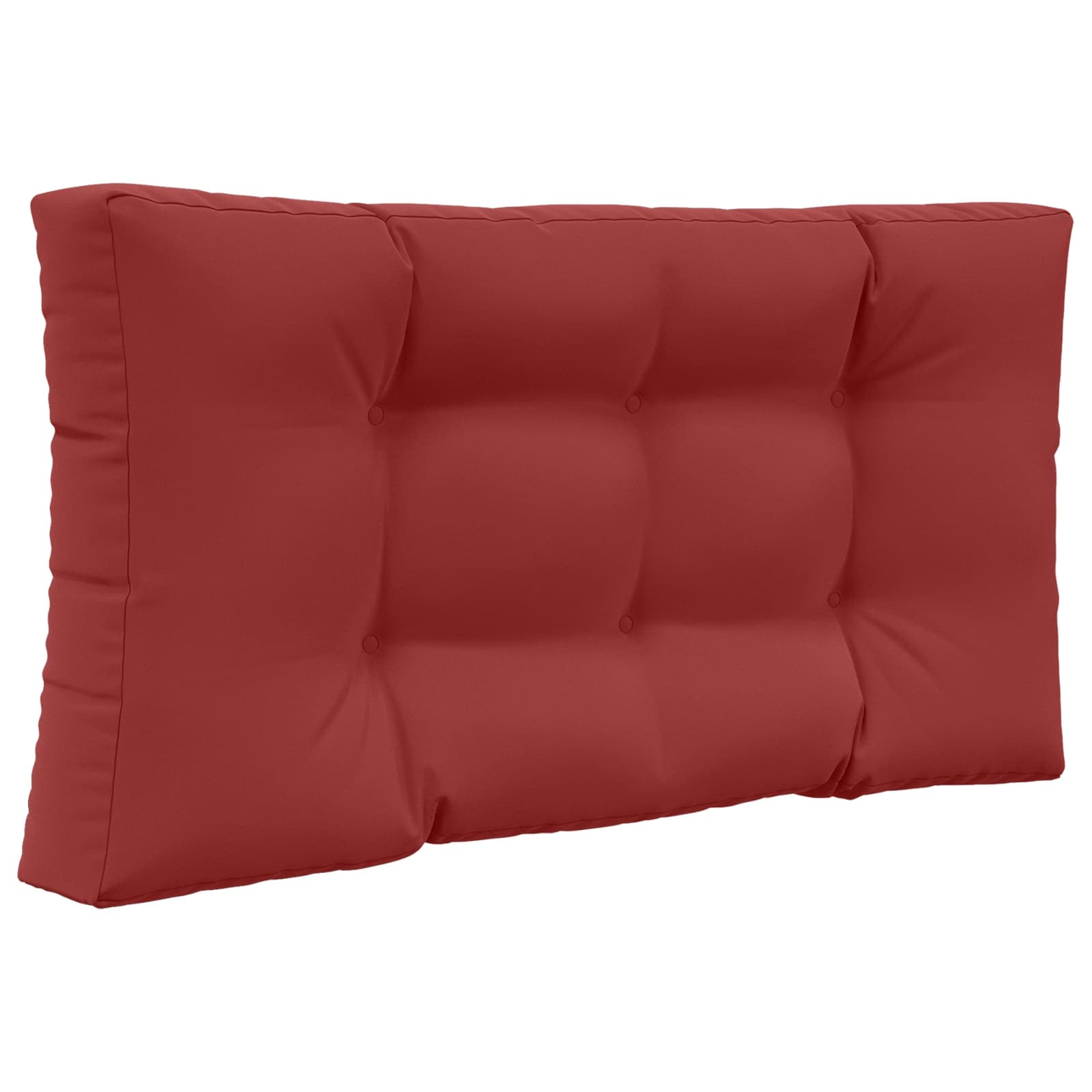 Sofakissen für draußen Polyester Weinrot 80 x 80 cm