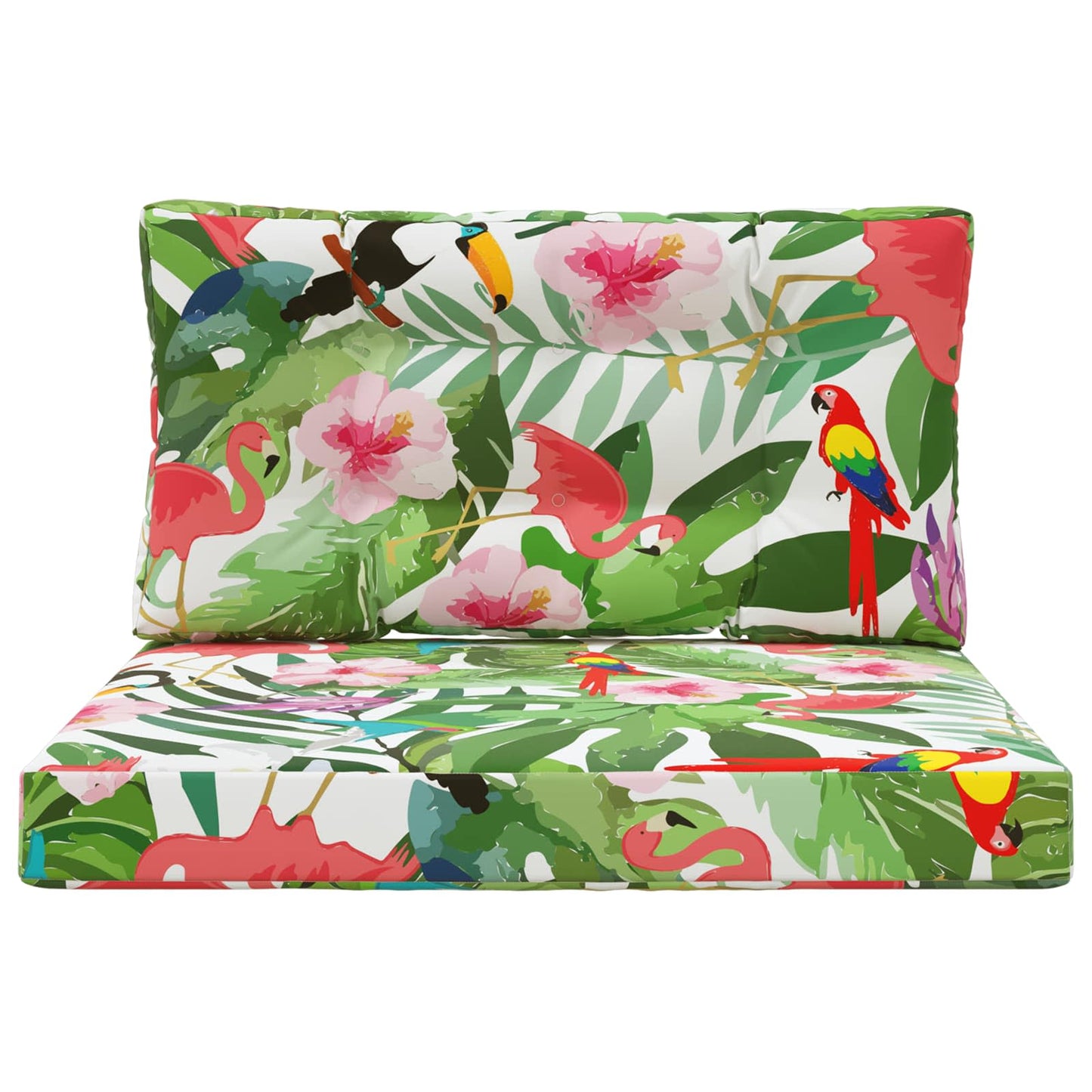 Sofakissen für draußen Polyester Bunt 80 x 80 cm