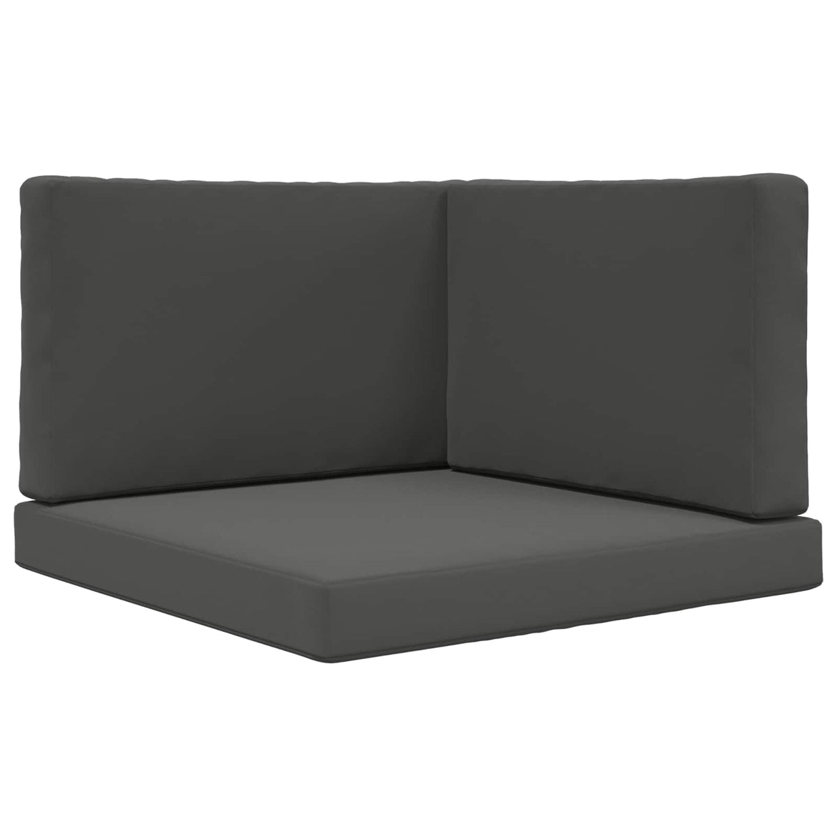 Sofakissen für draußen Polyester Anthrazit 80 x 80 cm