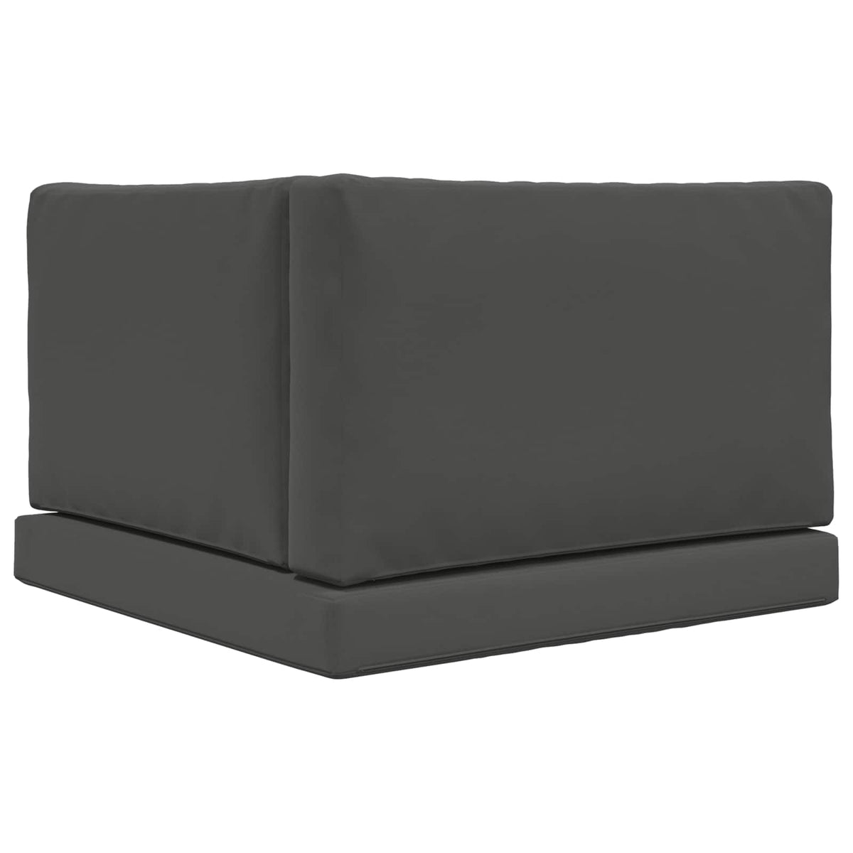 Sofakissen für draußen Polyester Anthrazit 80 x 80 cm