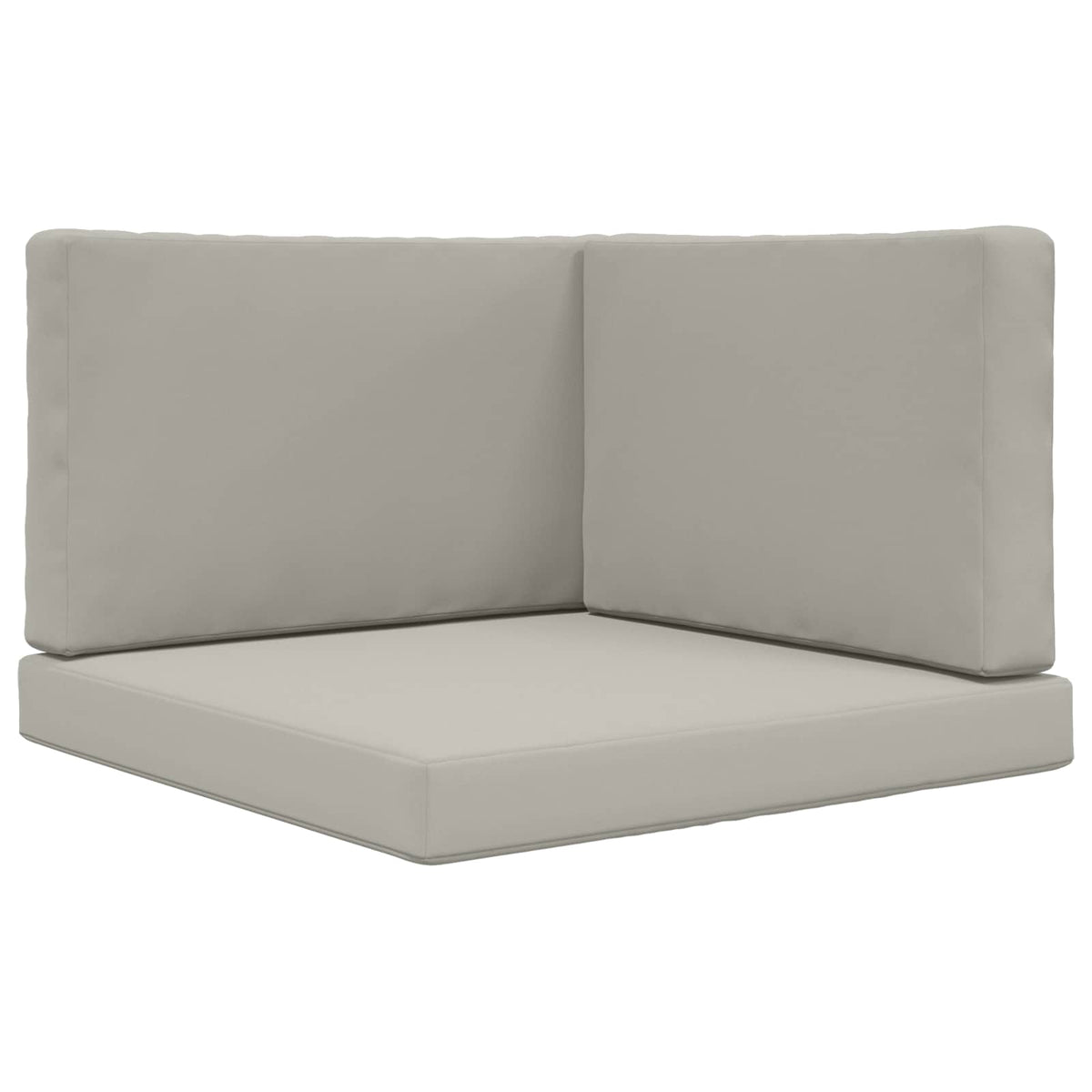 Sofakissen für draußen Polyester Grau 80 x 80 cm
