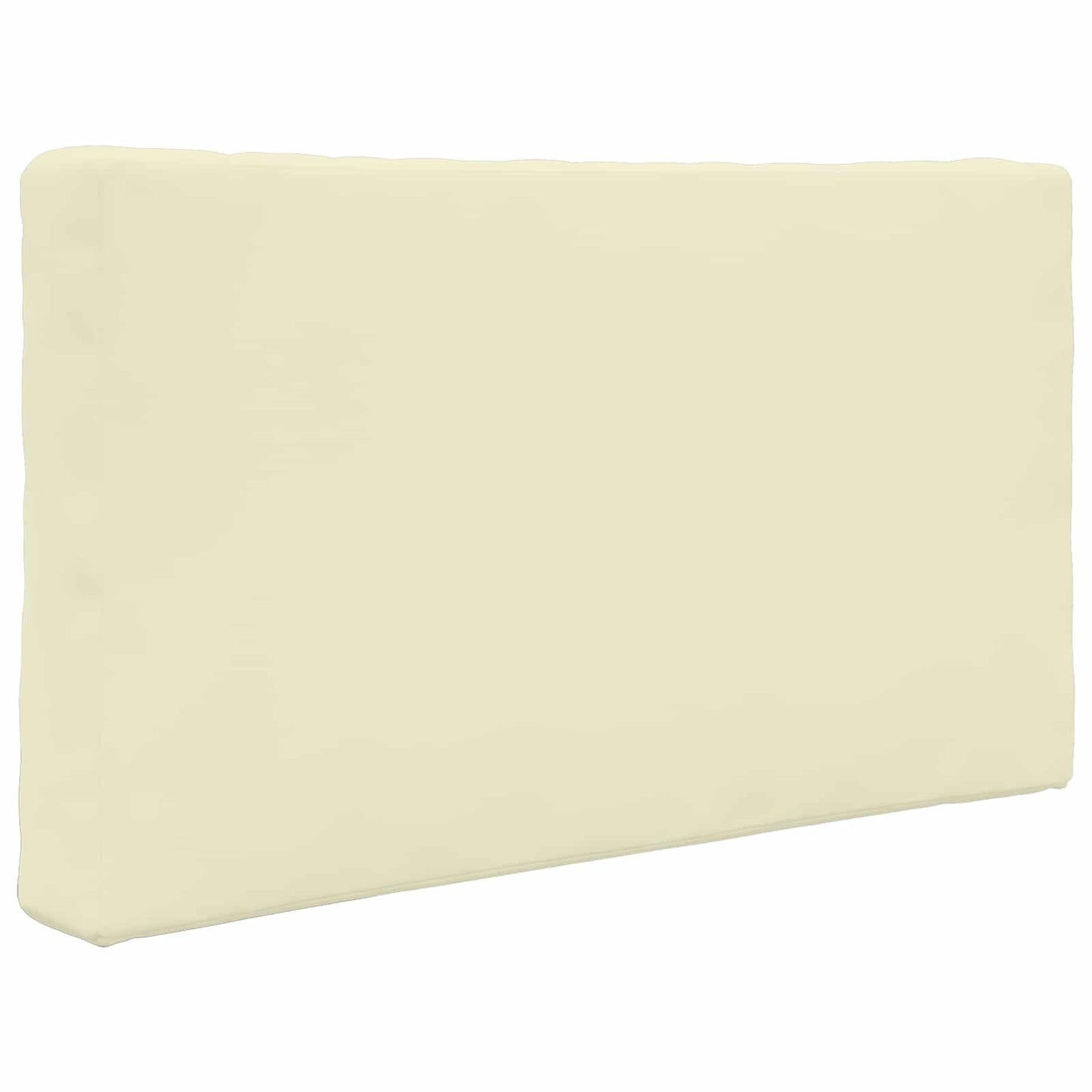 Sofakissen für draußen Polyester Creme 80 x 80 cm