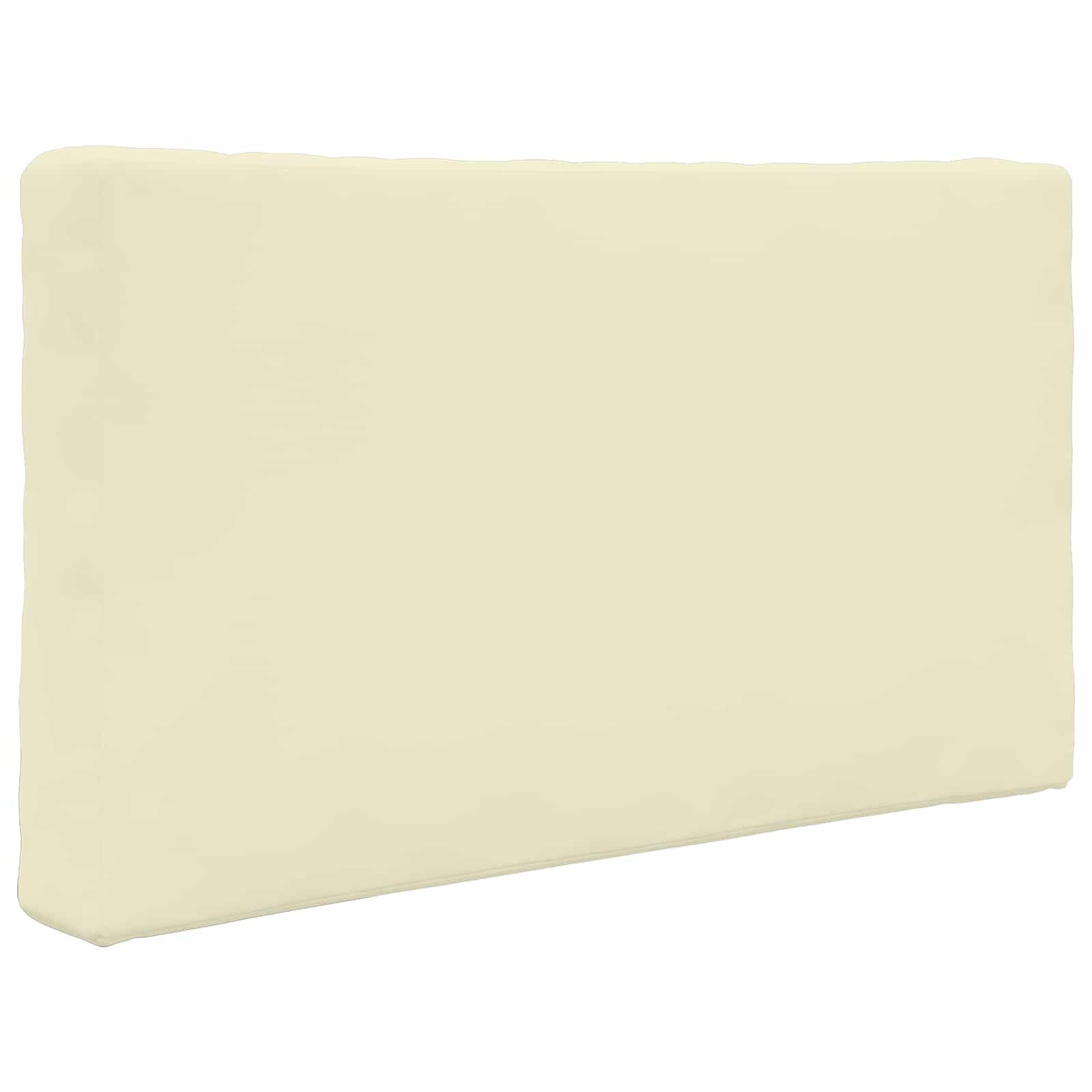 Sofakissen für draußen Polyester Creme 80 x 80 cm