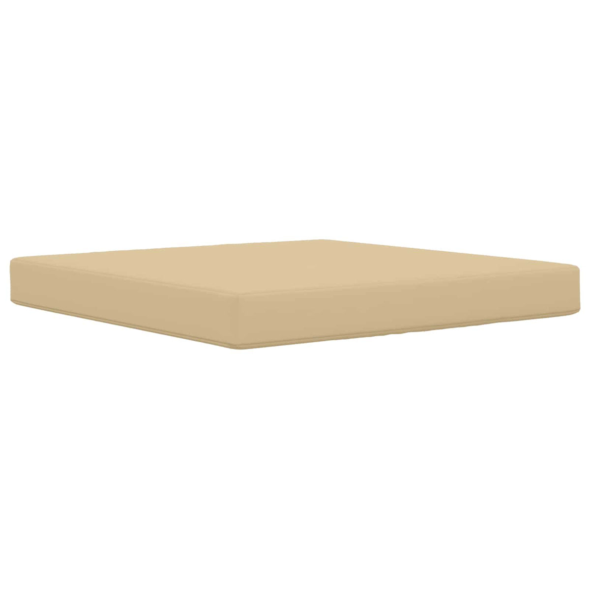 Sofakissen für draußen Polyester Beige 80 x 80 cm