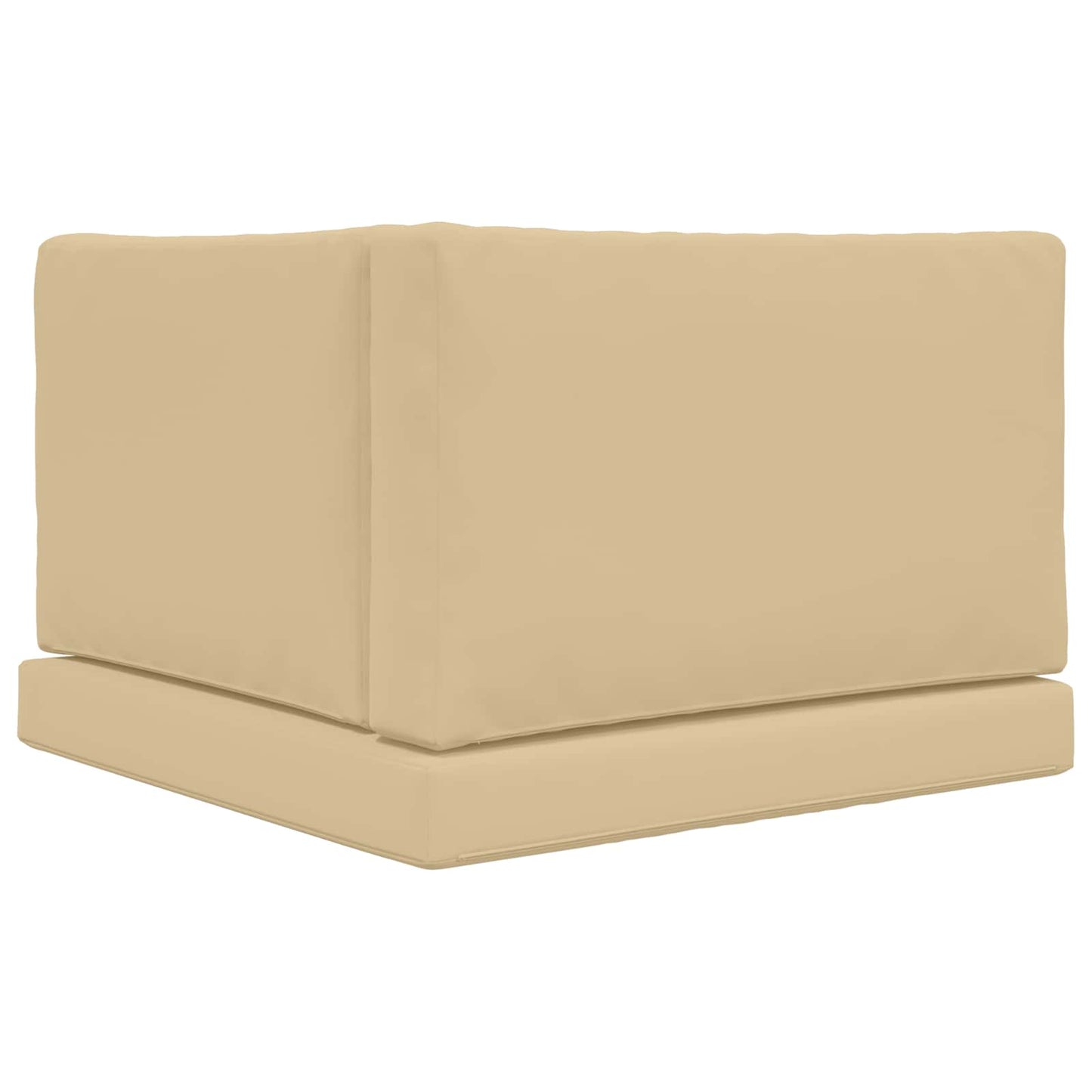 Sofakissen für draußen Polyester Beige 80 x 80 cm