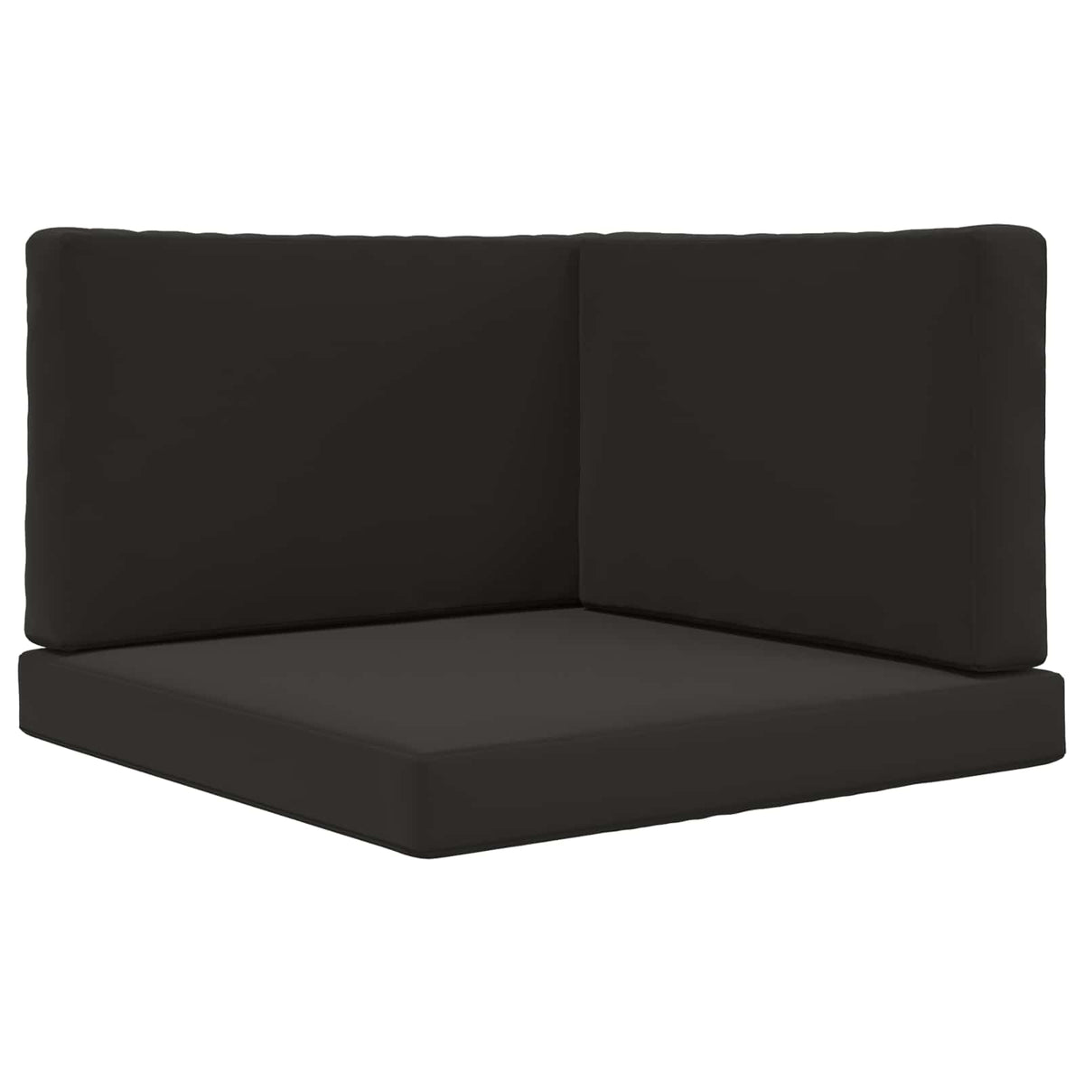 Sofakissen für draußen Polyester Schwarz 80 x 80 cm