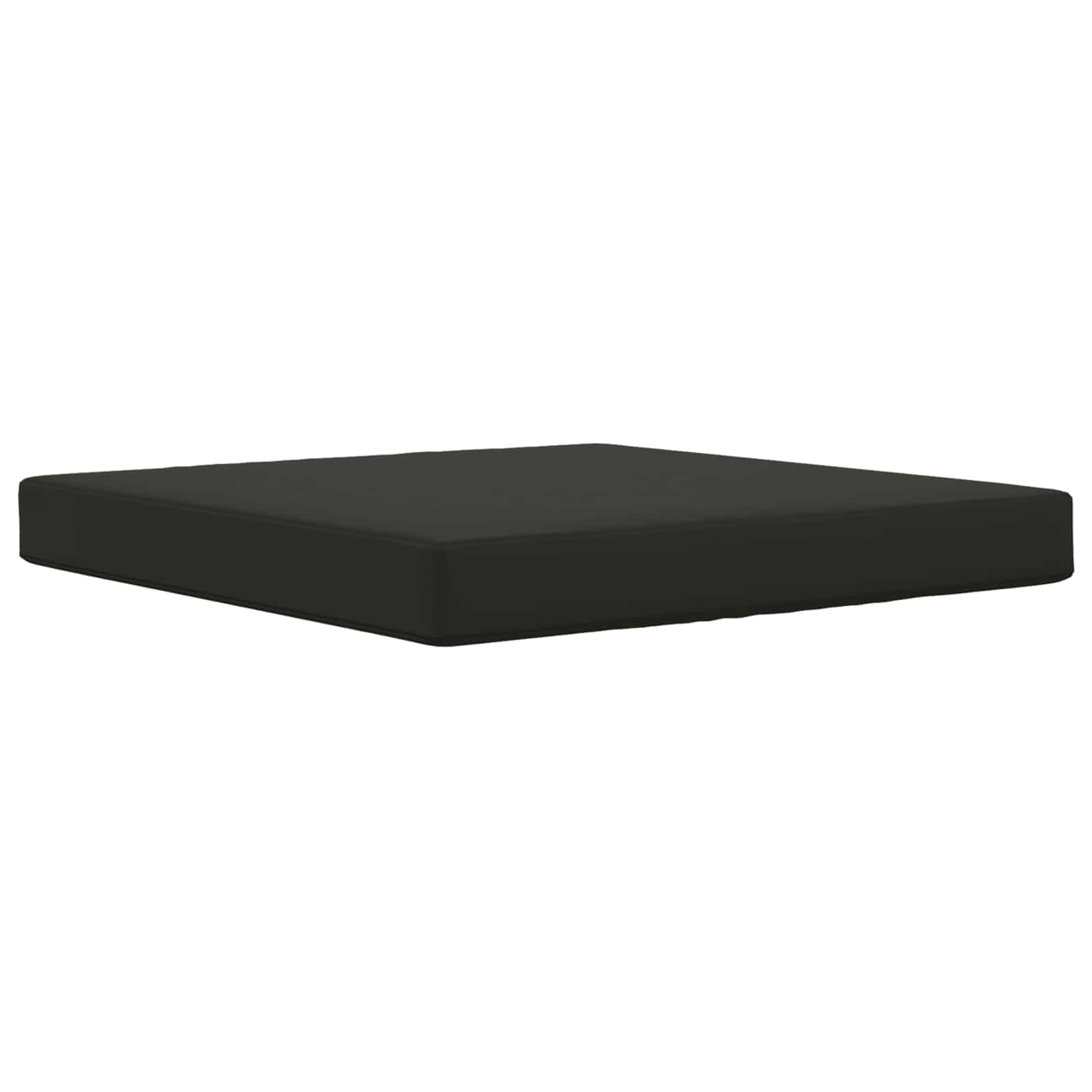 Sofakissen für draußen Polyester Schwarz 80 x 80 cm