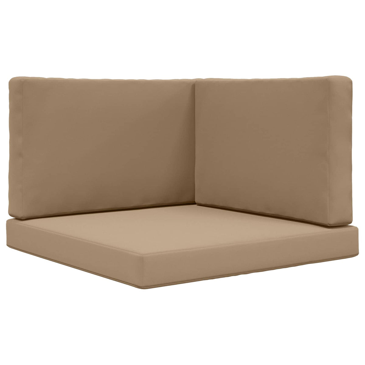 Sofakissen für draußen Polyester Taupe 80 x 80 cm