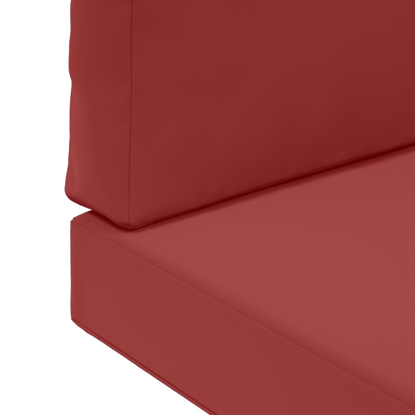 Sofakissen für draußen Polyester Weinrot 80 x 80 cm