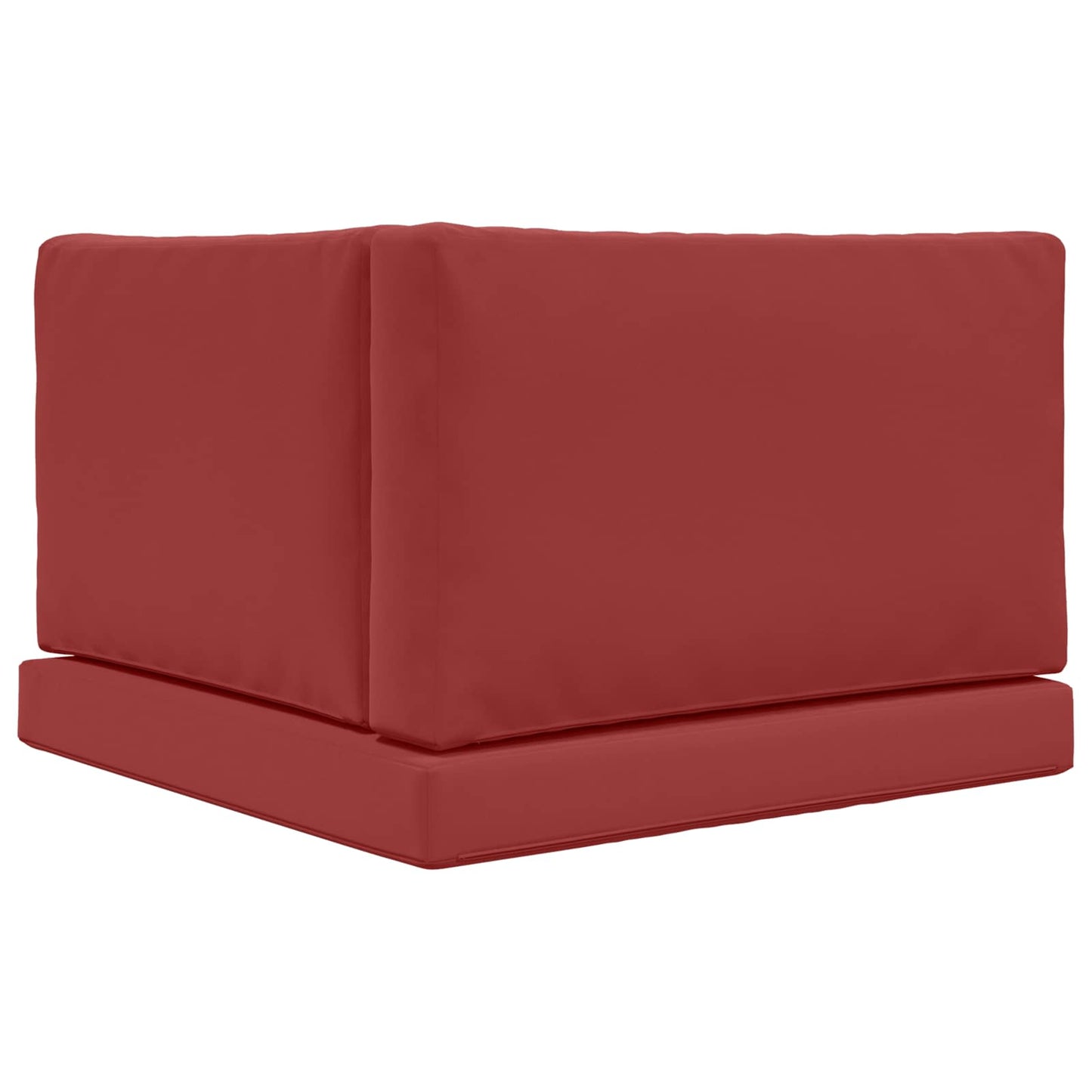 Sofakissen für draußen Polyester Weinrot 80 x 80 cm