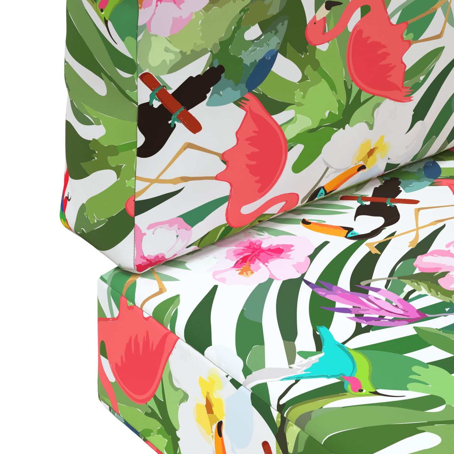 Sofakissen für draußen Polyester Bunt 80 x 80 cm