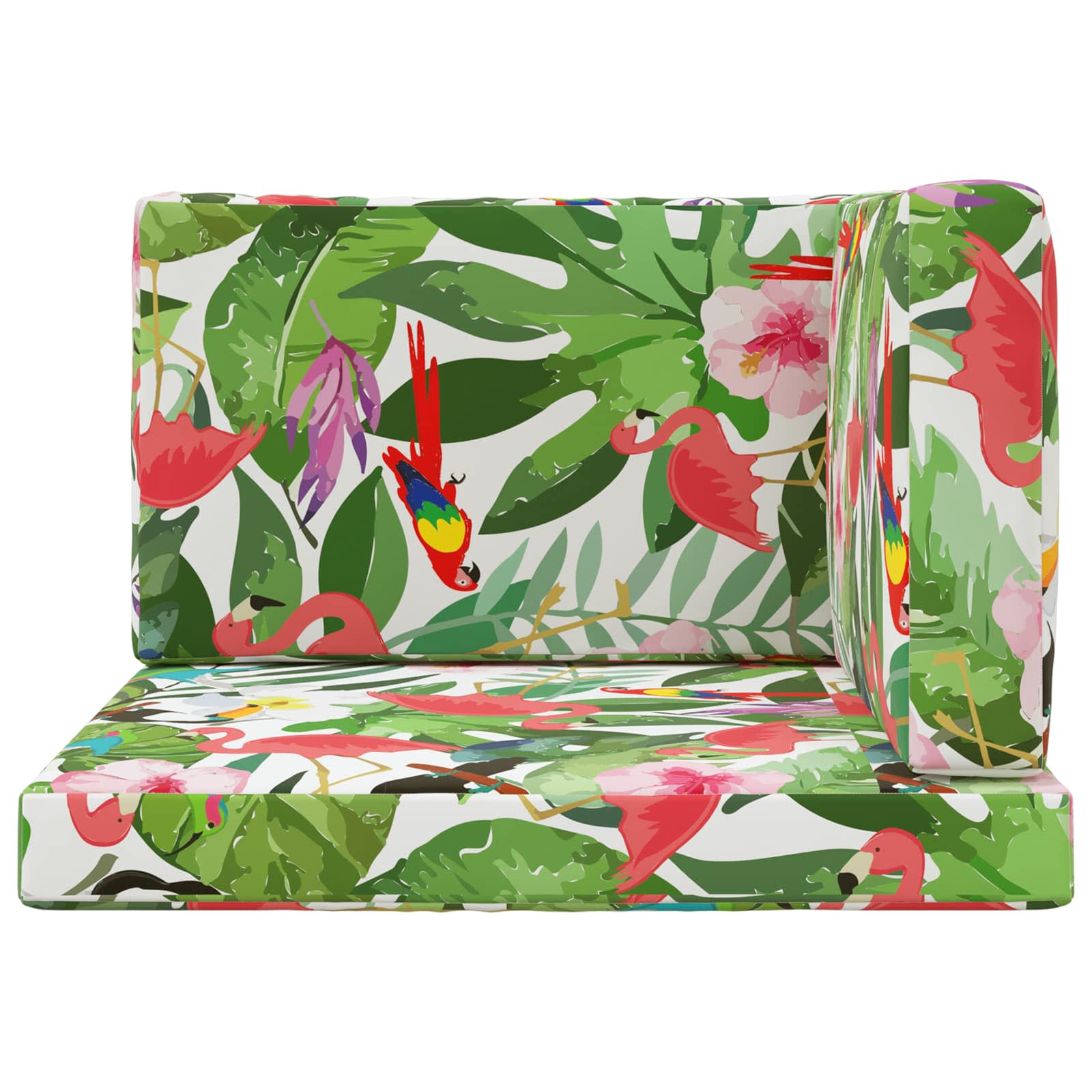Sofakissen für draußen Polyester Bunt 80 x 80 cm