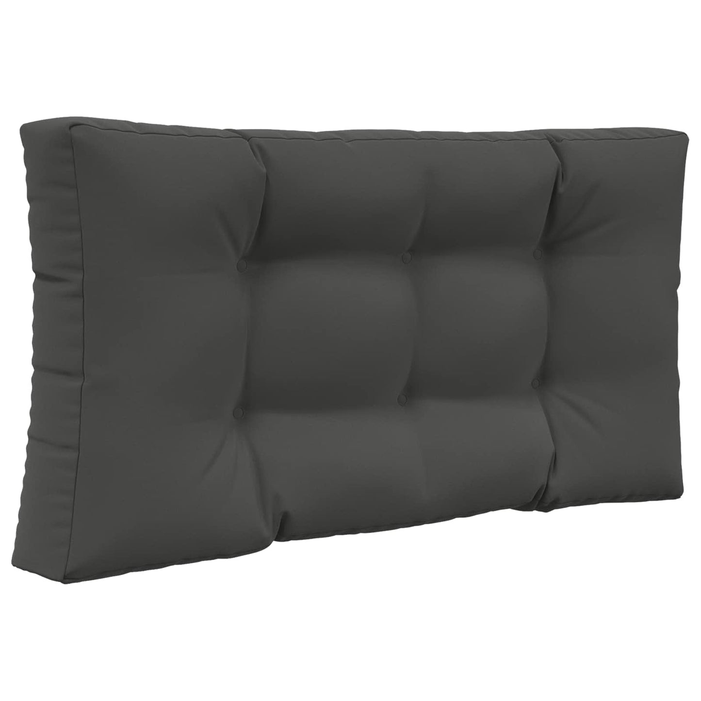 Sofakissen für draußen Polyester Anthrazit 80 x 80 cm