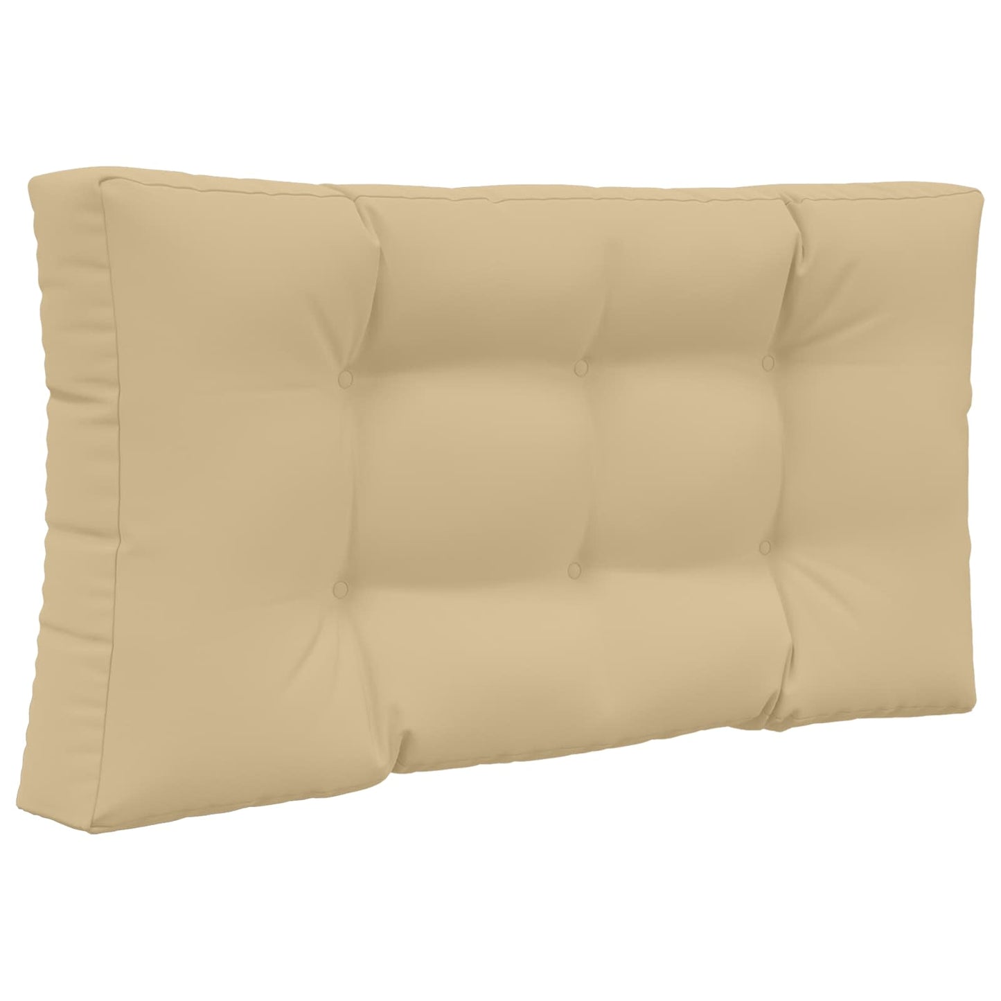 Sofakissen für draußen Polyester Beige 80 x 80 cm