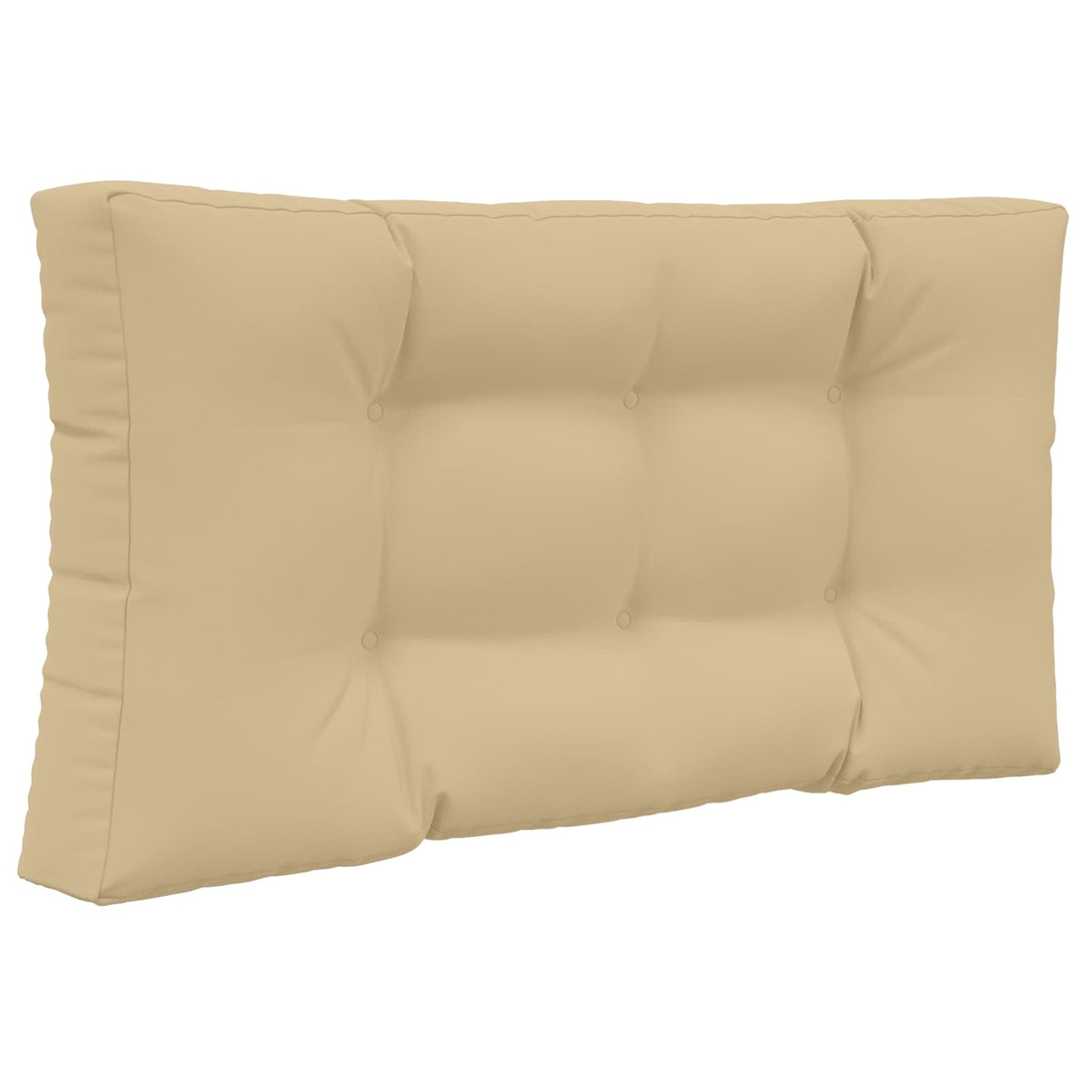 Sofakissen für draußen Polyester Beige 80 x 80 cm